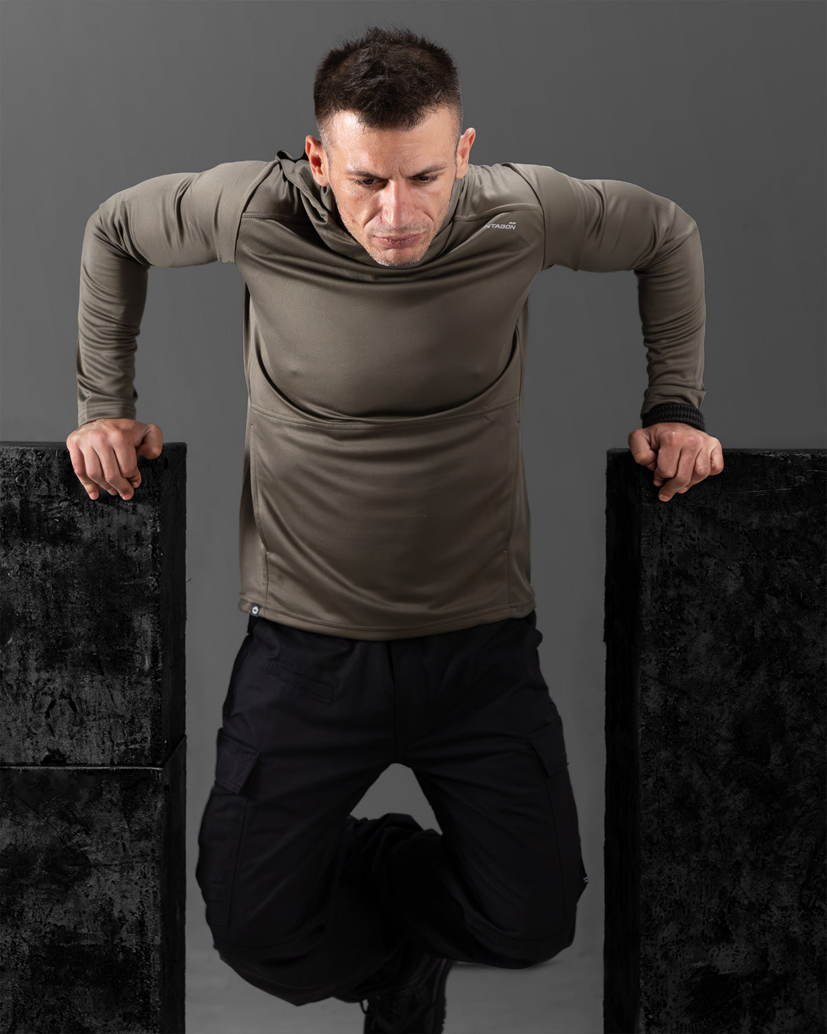 Pentagon Orion Activity camicia, cinder grey