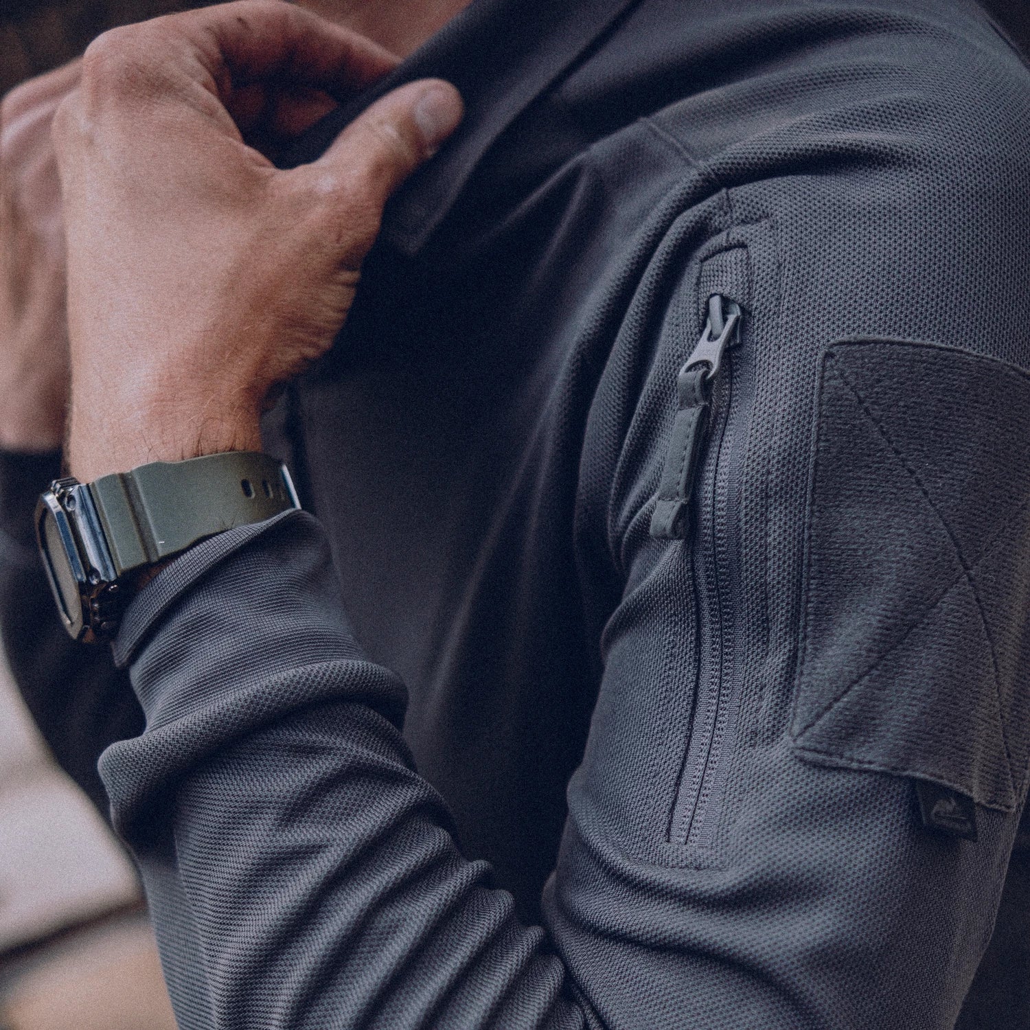Helikon-Tex RANGE poľokošela, Shadow Grey – v použití 3