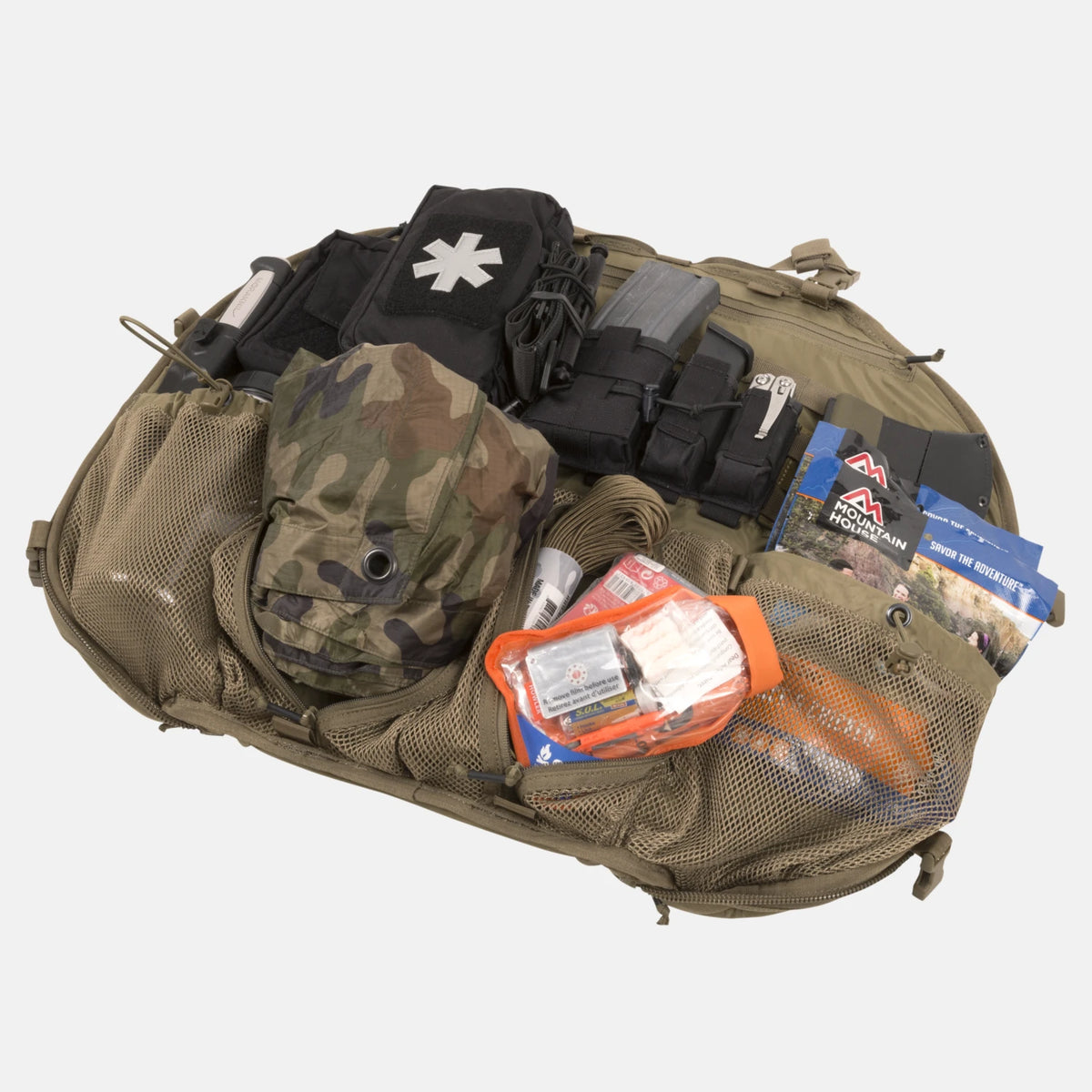 Helikon-Tex Bail Out Bag batoh 25l, shadow grey – detail 4