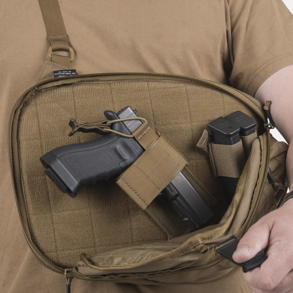 Helikon-Tex EDC Sling batoh, Coyote – detail 2