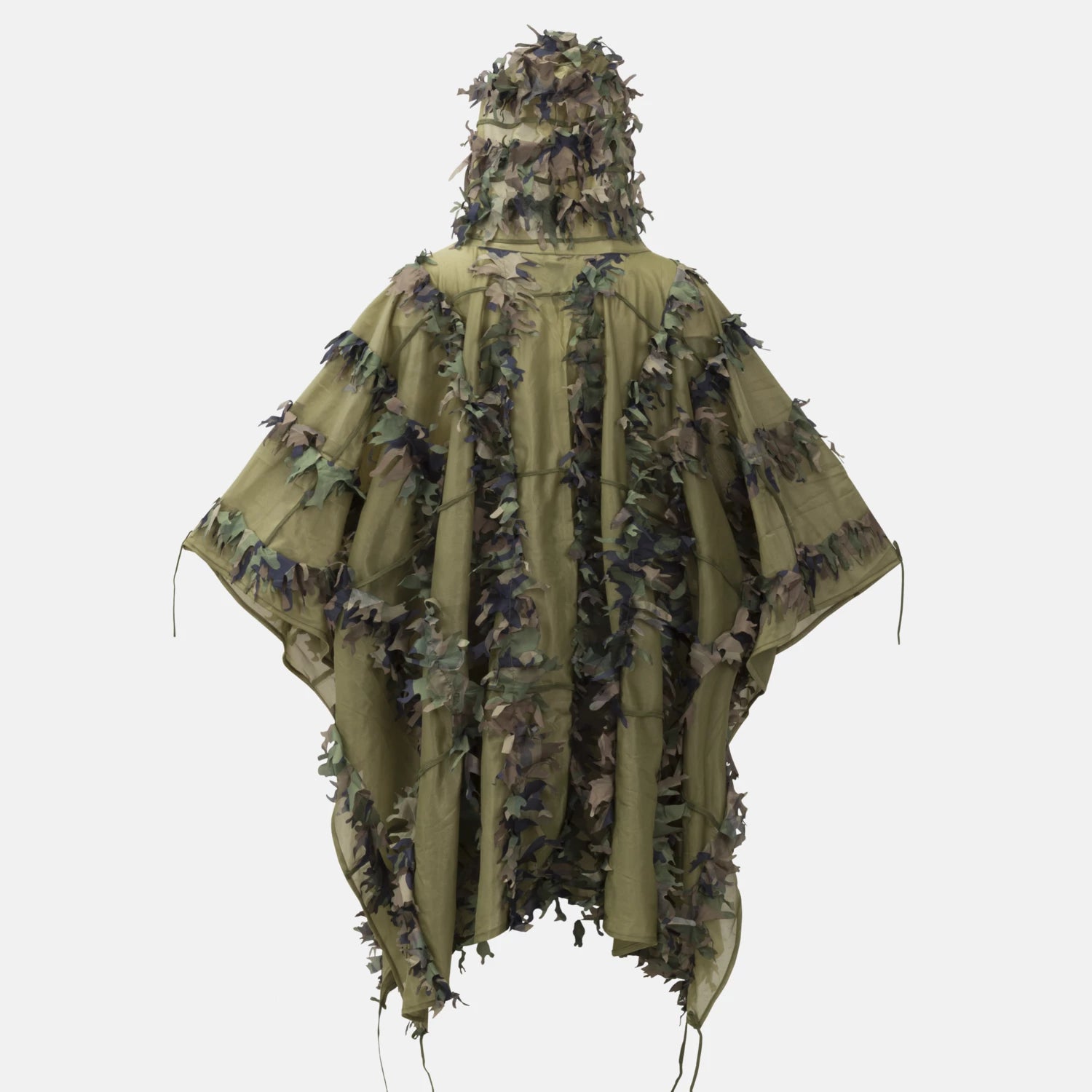 Helikon-Tex LEAF GHILLIE pončo, US Woodland – zadná strana