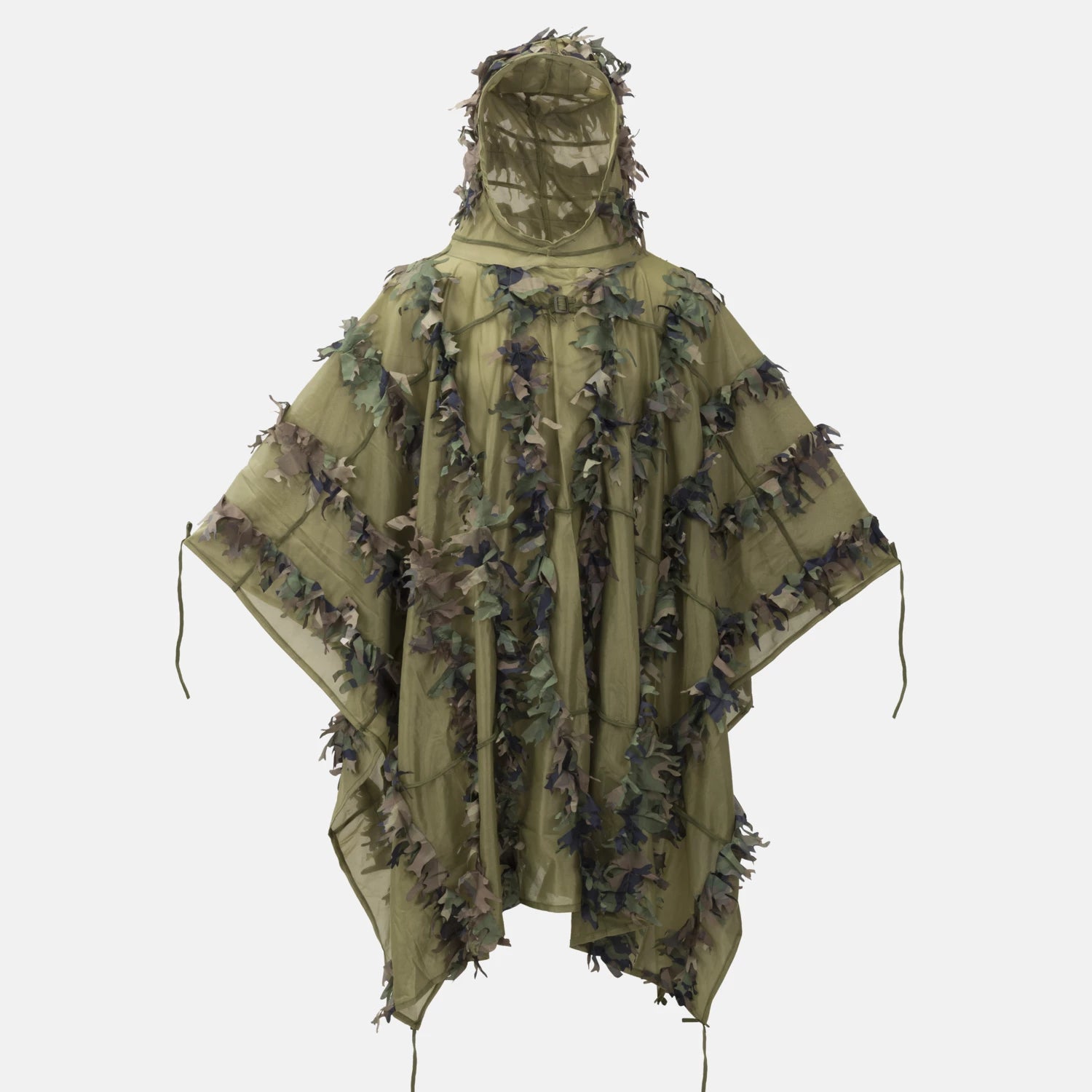 Helikon-Tex LEAF GHILLIE pončo, US Woodland – predná strana