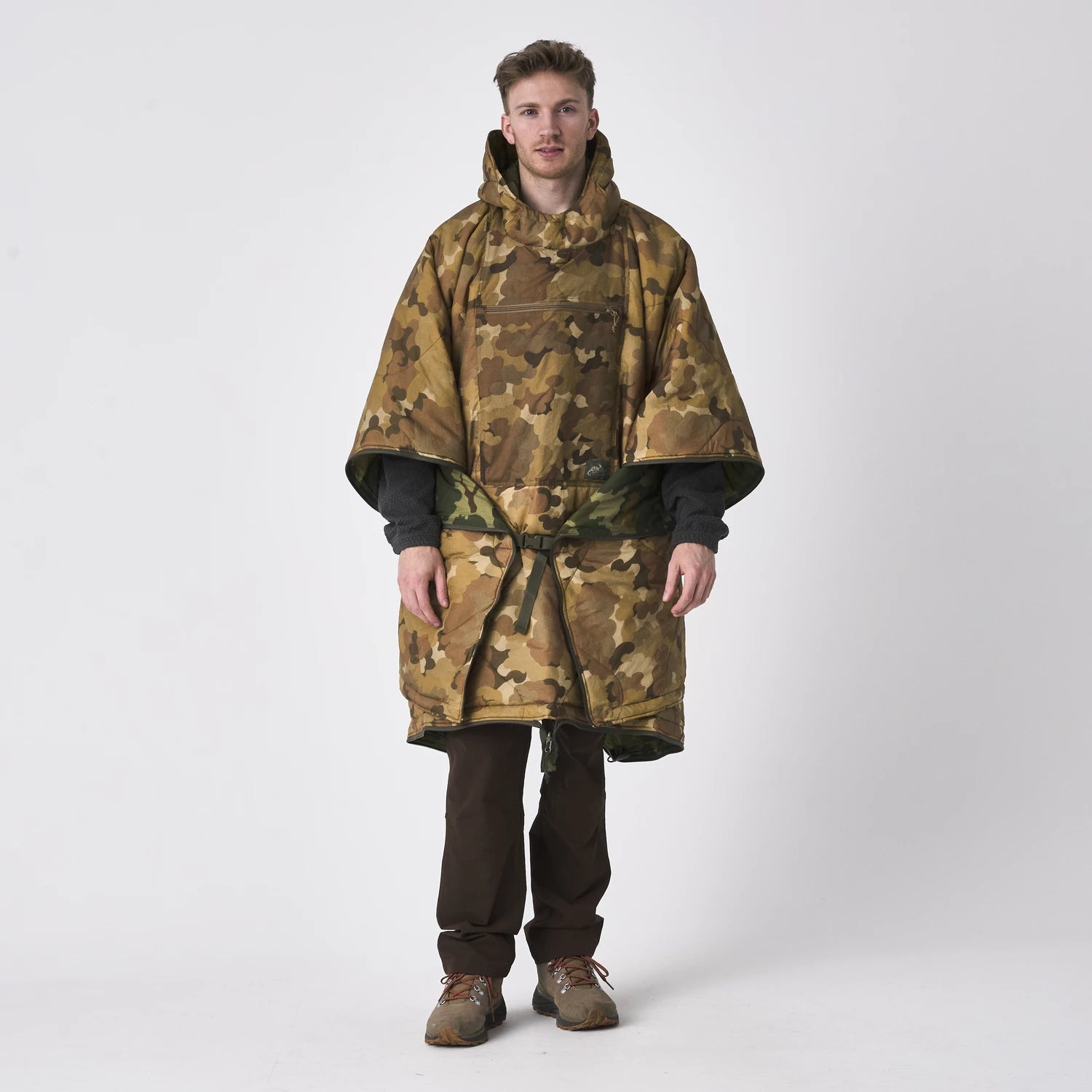 Helikon-Tex SWAGMAN ROLL obojstranné pončo, Mitchell Camo Leaf / Mitchell Camo Clouds – detail 1