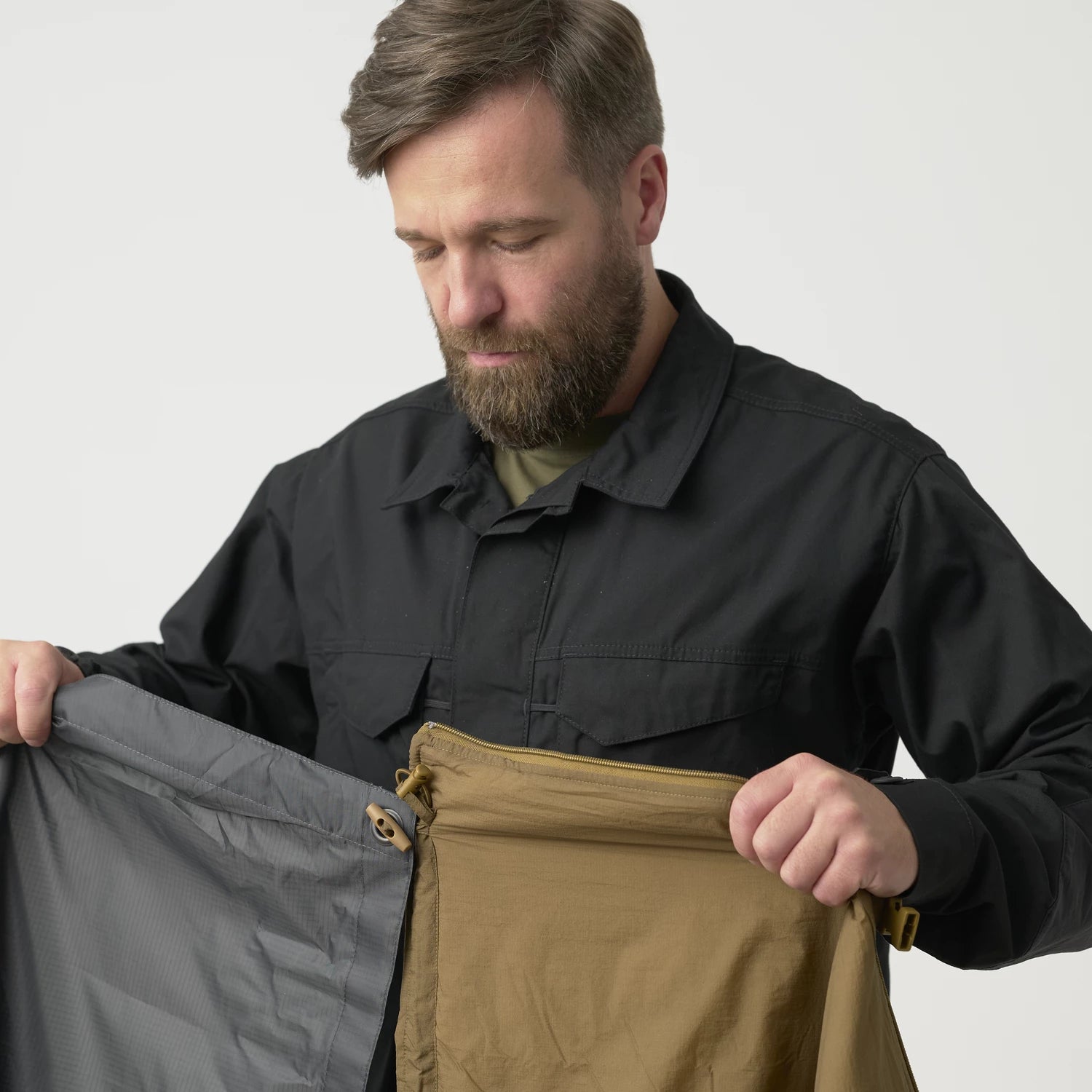 Helikon-Tex SWAGMAN ROLL pončo, Tiger Stripe – detail 8
