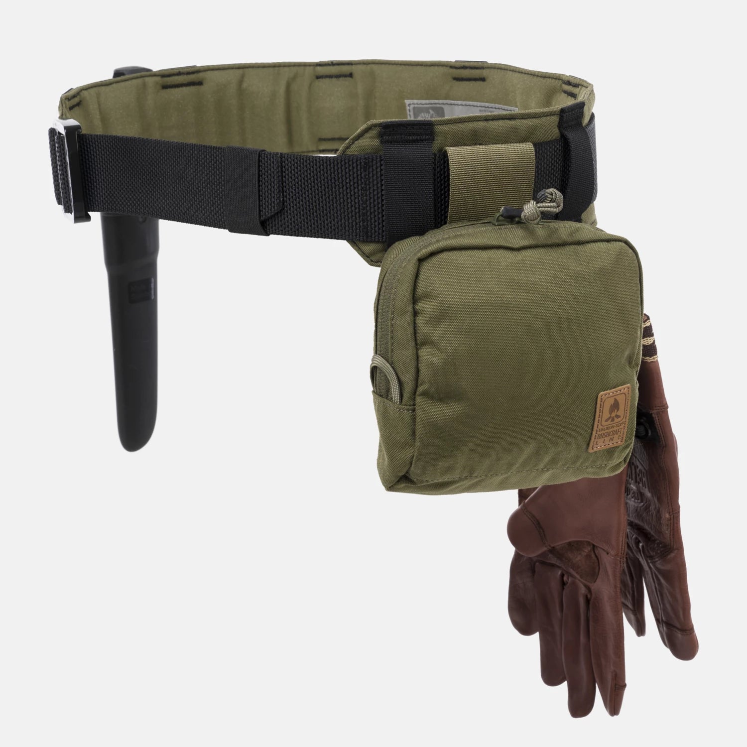Helikon-Tex Forester Bushcraft opasok, zemitá hnedá / čierna A – detail 1