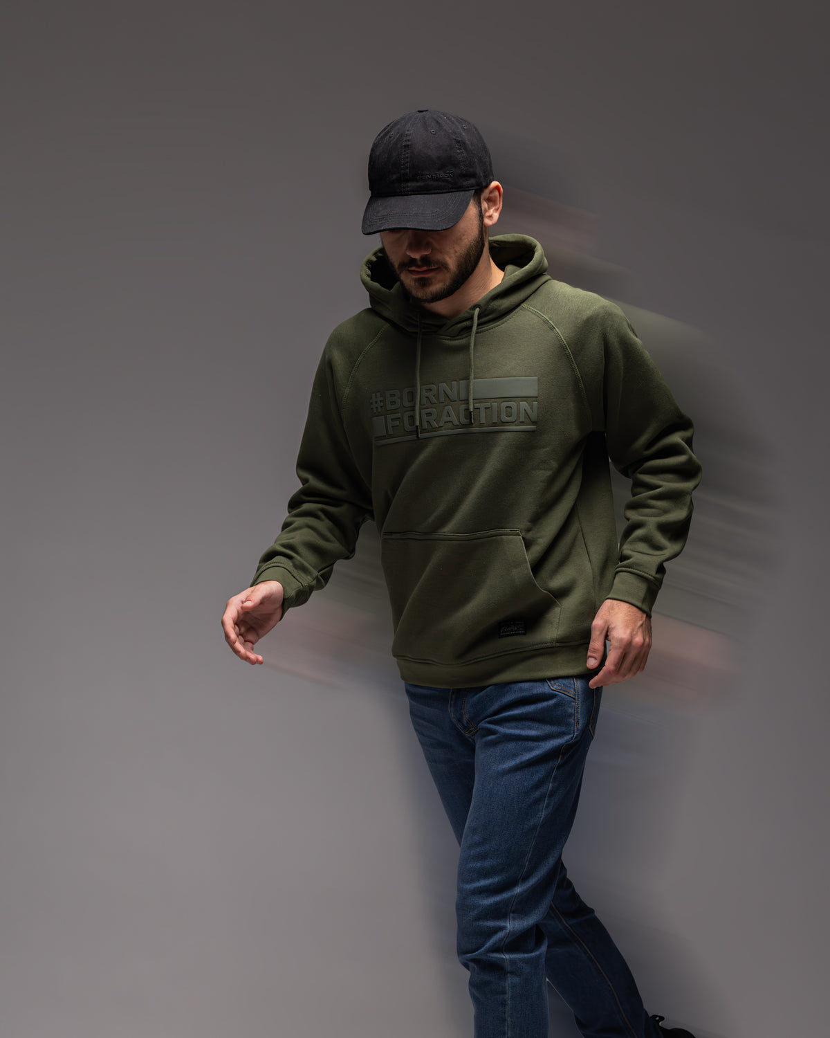 Pentagon Phaeton Born for Action felpa con cappuccio, melange