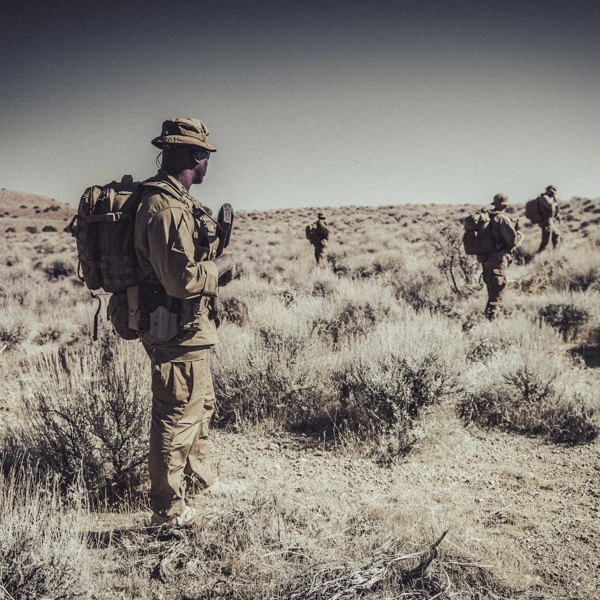 Helikon-Tex BDU Mk2 nohavice, čierne – v použití 1