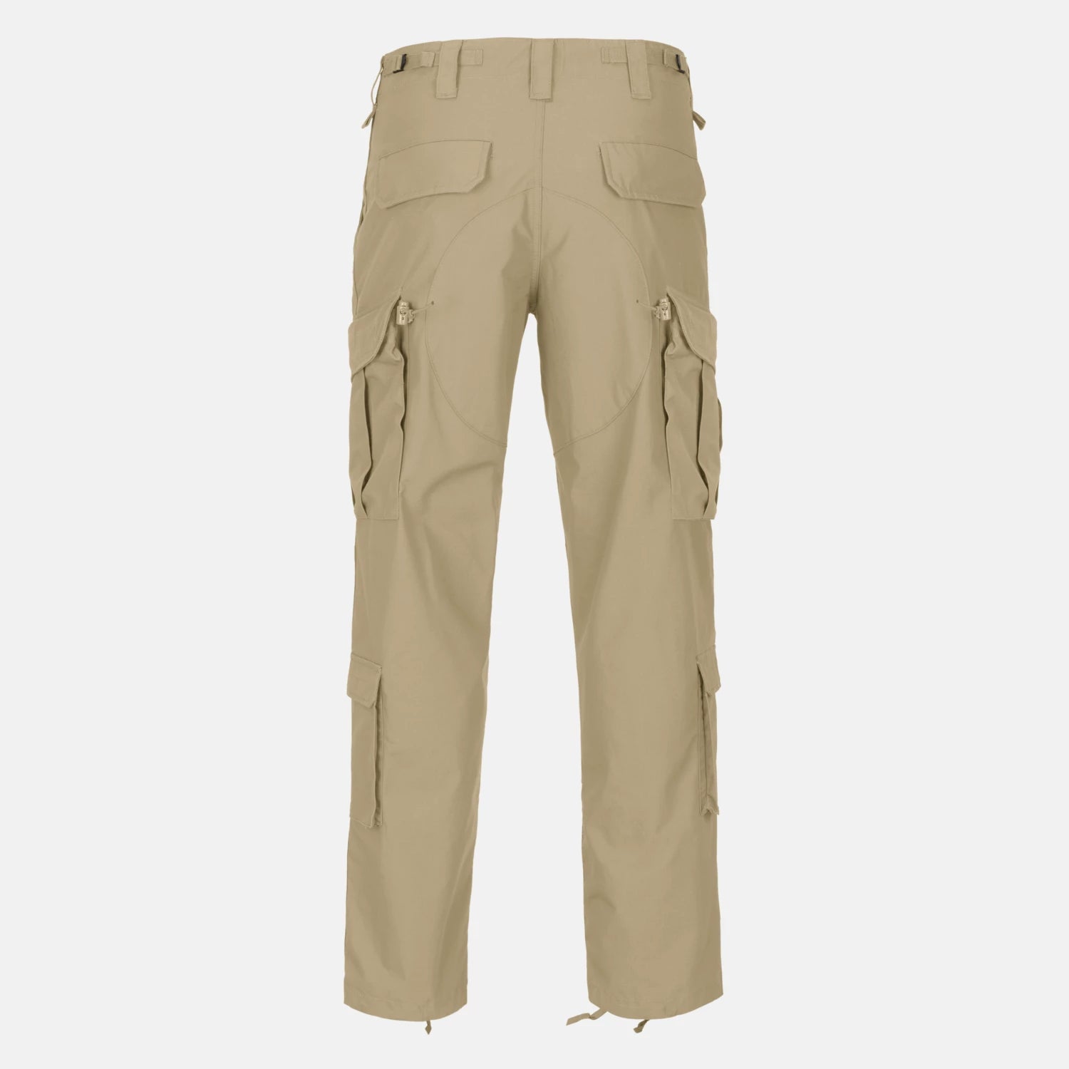Helikon-Tex CPU nohavice Cotton Ripstop, Khaki – zadná strana