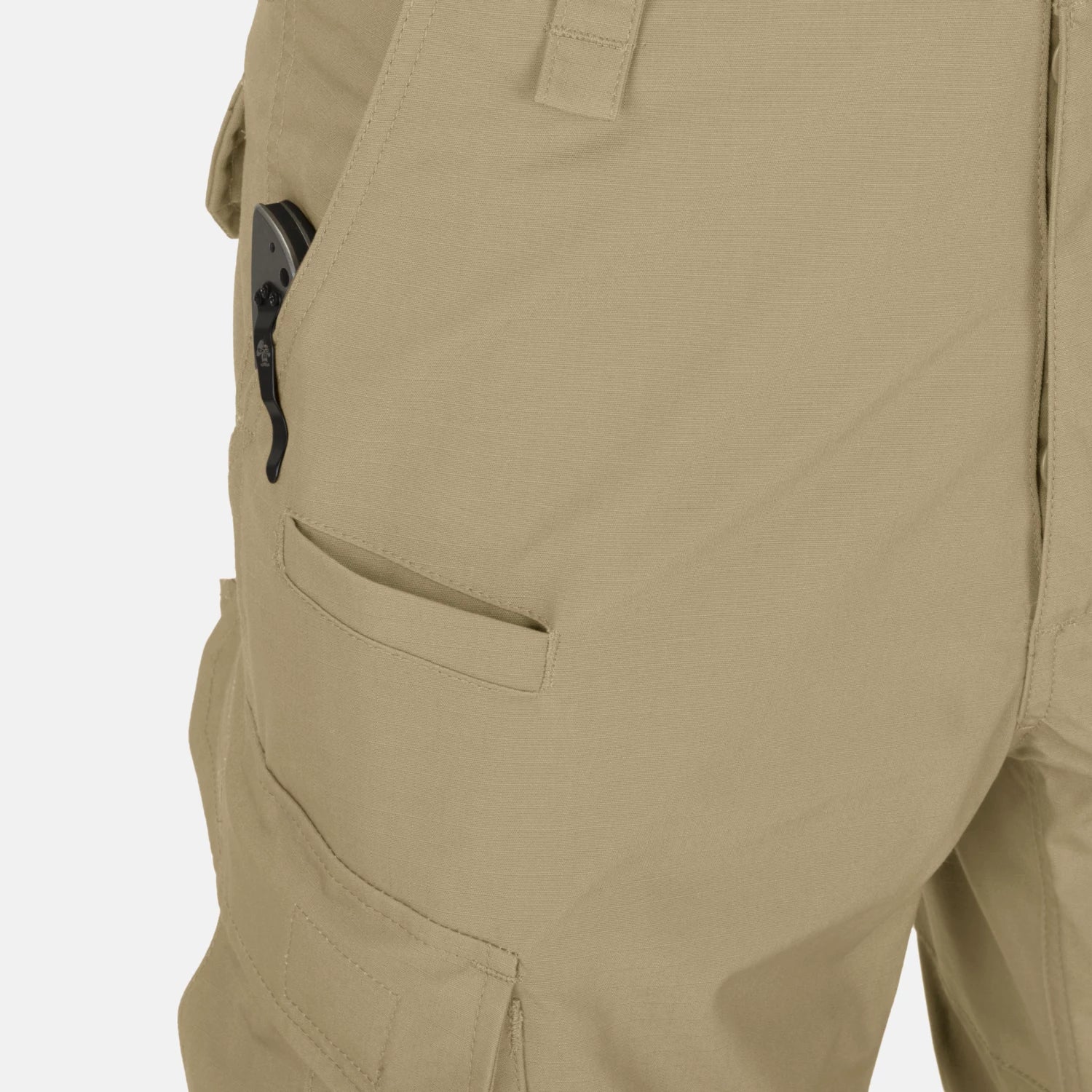 Helikon-Tex CPU nohavice Cotton Ripstop, Khaki – detail 6