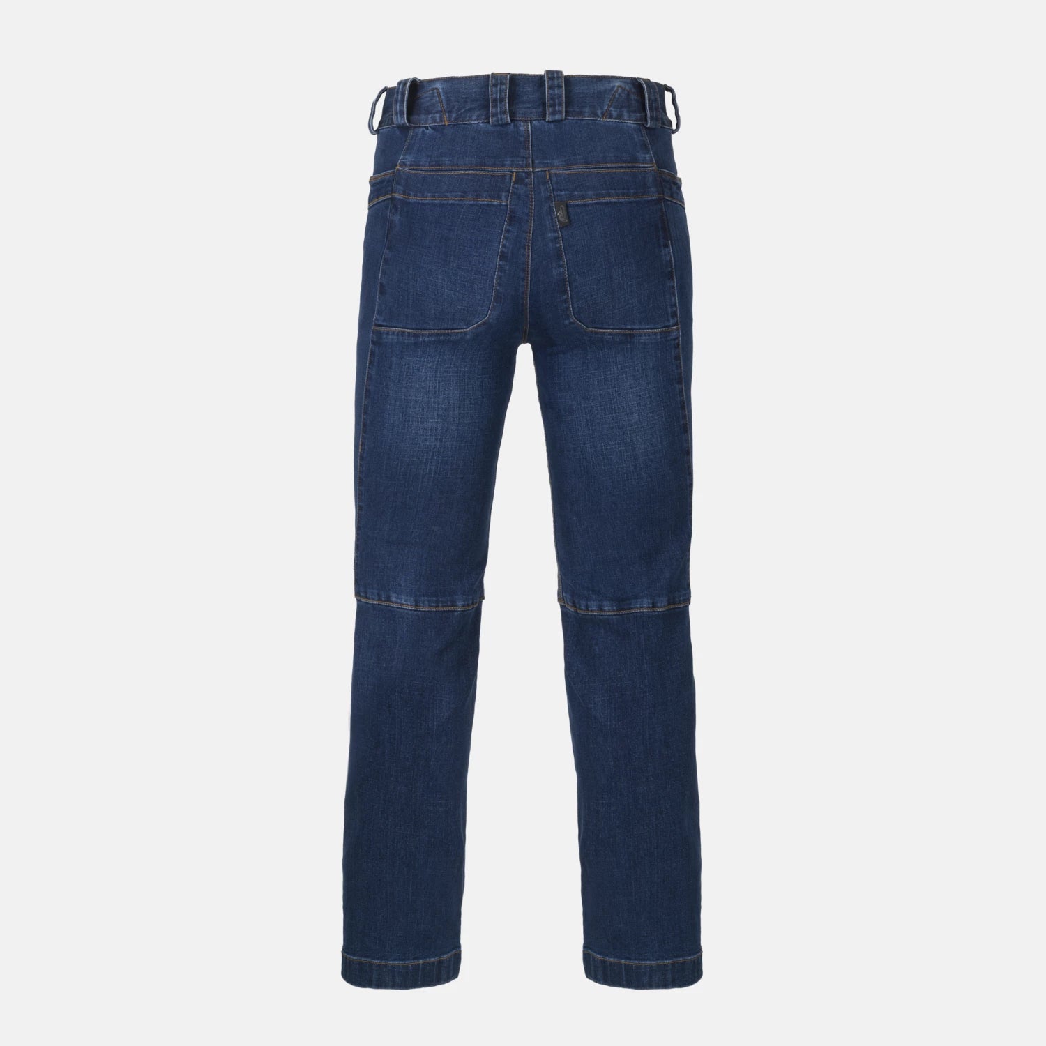 Helikon-Tex COVERT nohavice taktické Denim Mid, Vintage Worn Blue – zadná strana