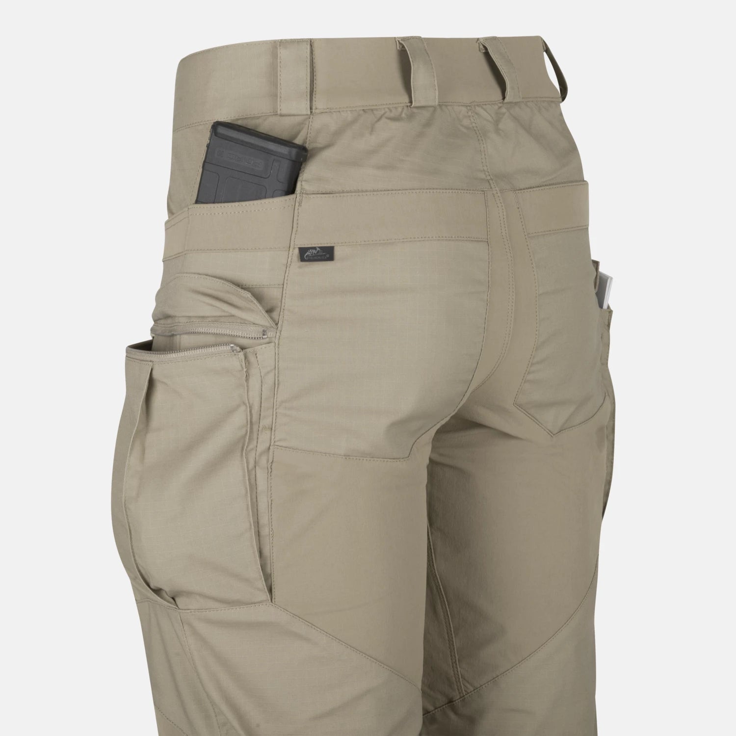 Helikon-Tex HYBRID TACTICAL nohavice PolyCotton Ripstop, Taiga Green – detail 1