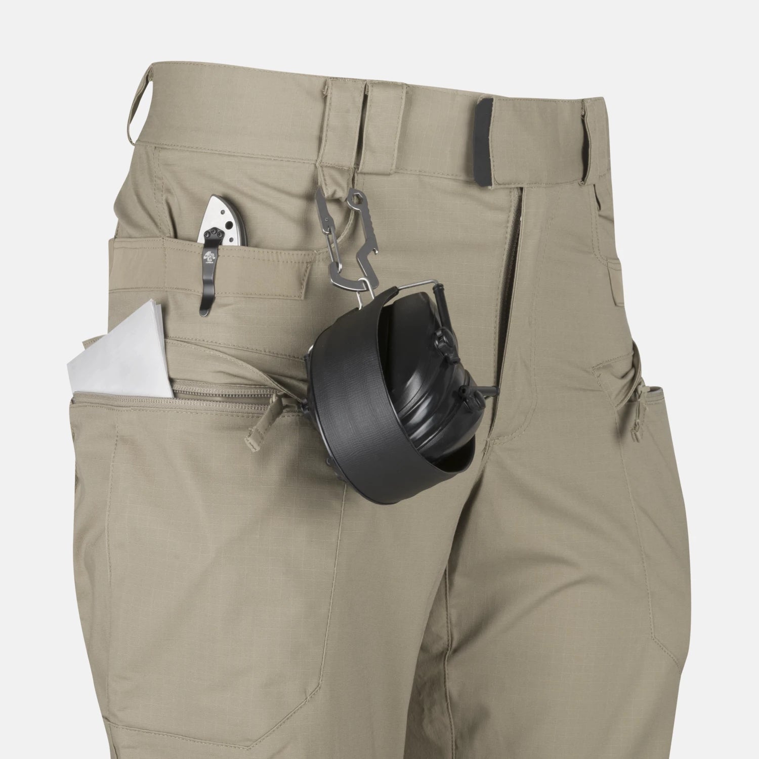 Helikon-Tex HYBRID TACTICAL nohavice PolyCotton Ripstop, Shadow Grey – detail 2