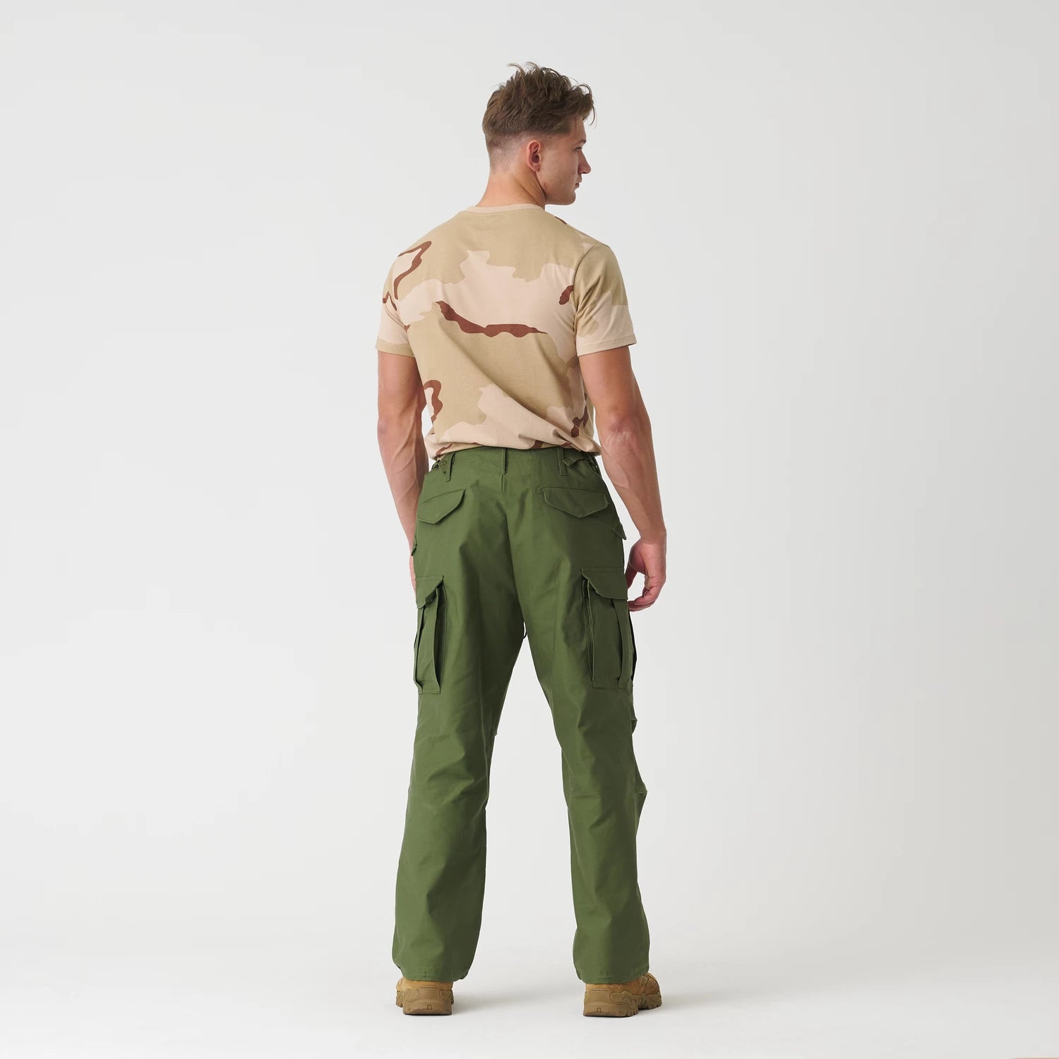 Helikon-Tex M65 nohavice Nyco Sateen, olivovo zelená – detail 4