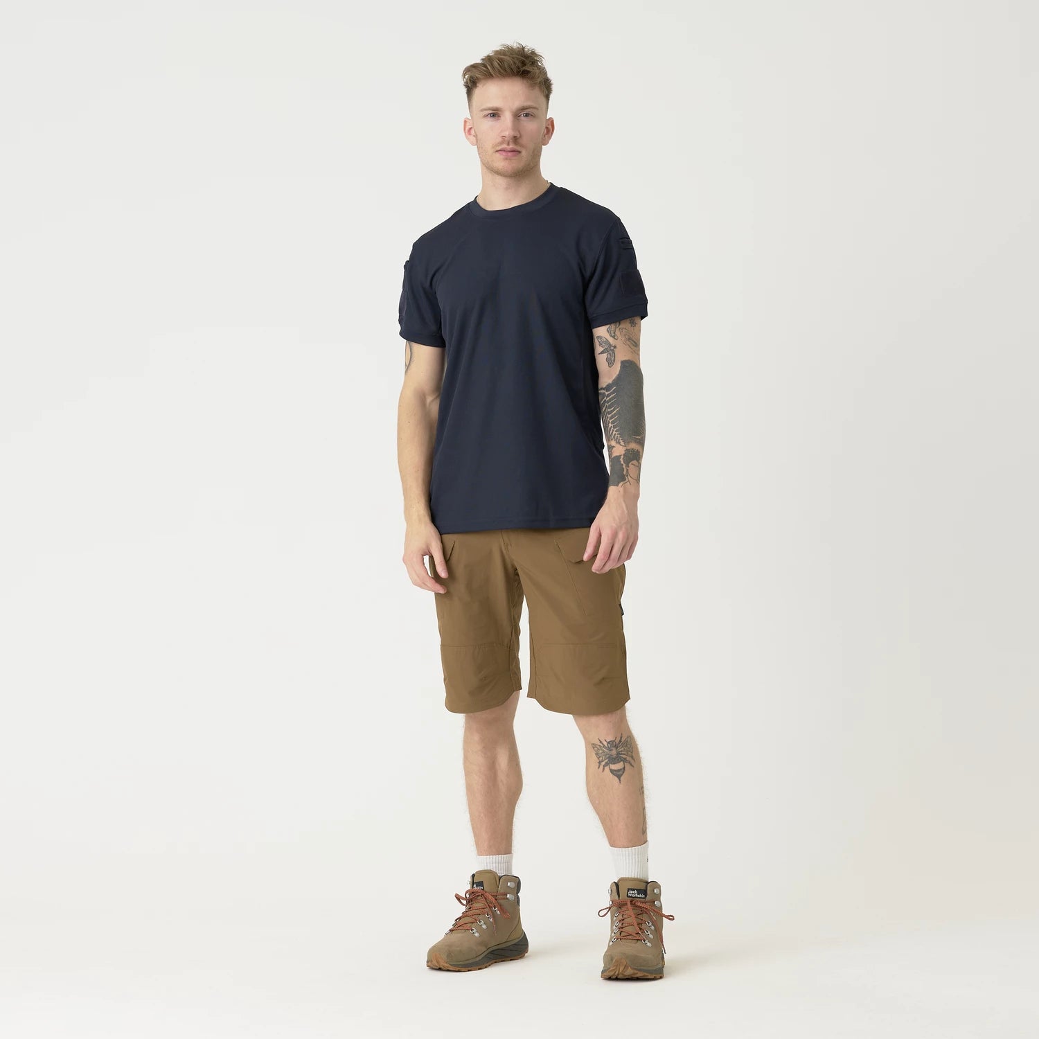 Helikon-Tex OTS 11" šortky VersaStrecth taktické outdoorové Versa Strecth Lite, Mud Brown – detail 5