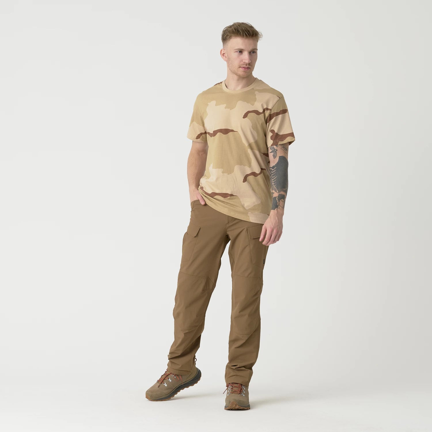 Helikon-Tex Outdoor Tactical nohavice taktické, khaki – detail 4