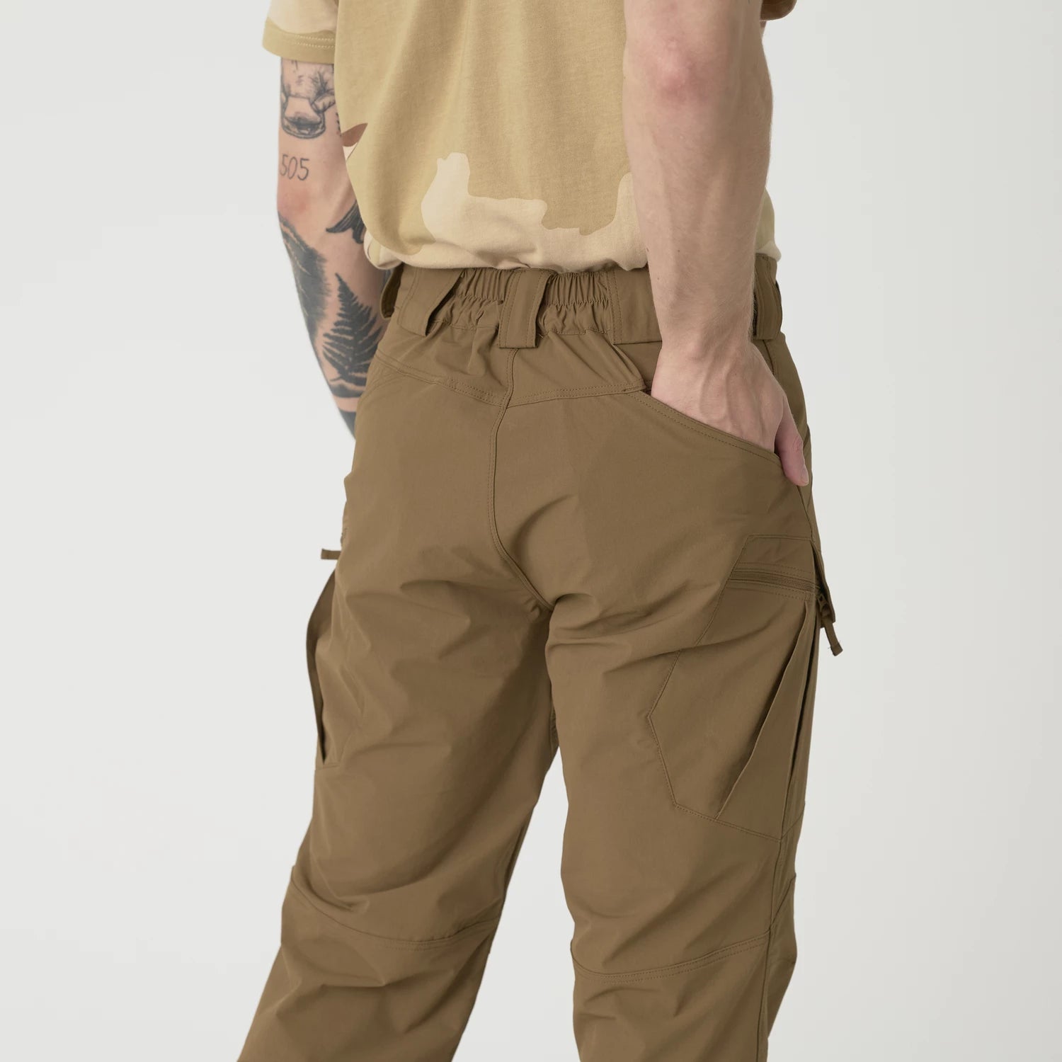 Helikon-Tex OTP nohavice VersaStretch taktické Versa Stretch Outdoorové, Taiga Green – detail 15