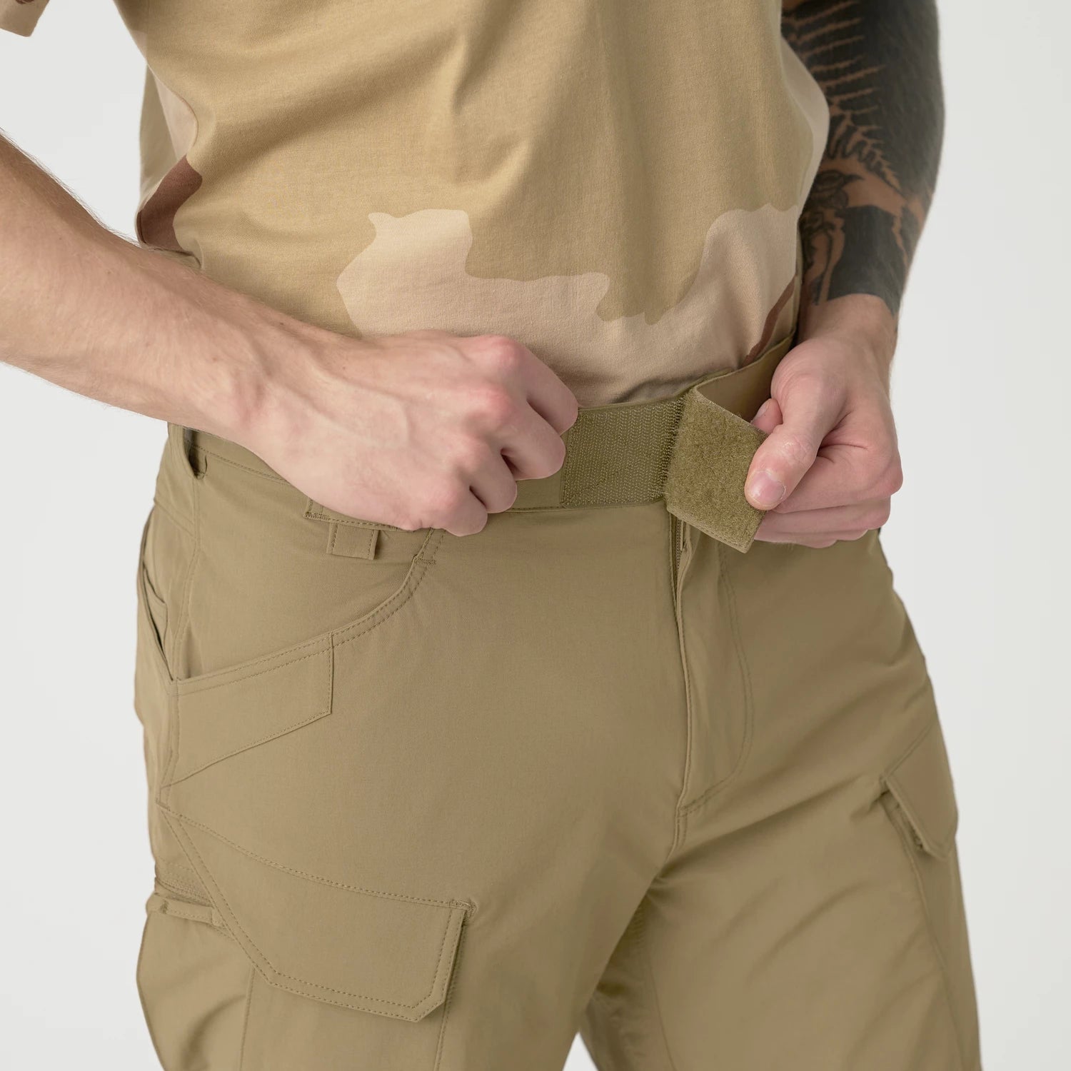 Helikon-Tex OTP nohavice VersaStretch taktické Versa Stretch Lite Outdoorové, Khaki – detail 7