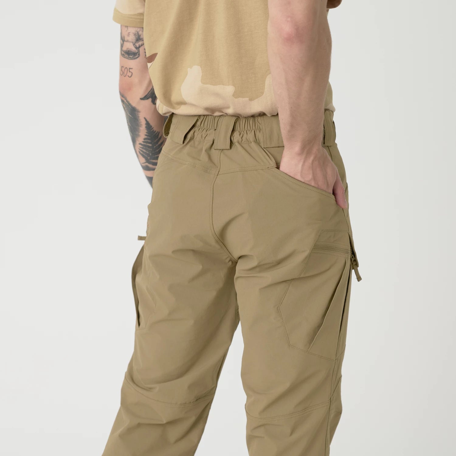 Helikon-Tex OTP nohavice VersaStretch taktické Versa Stretch Lite Outdoorové, Khaki – detail 15