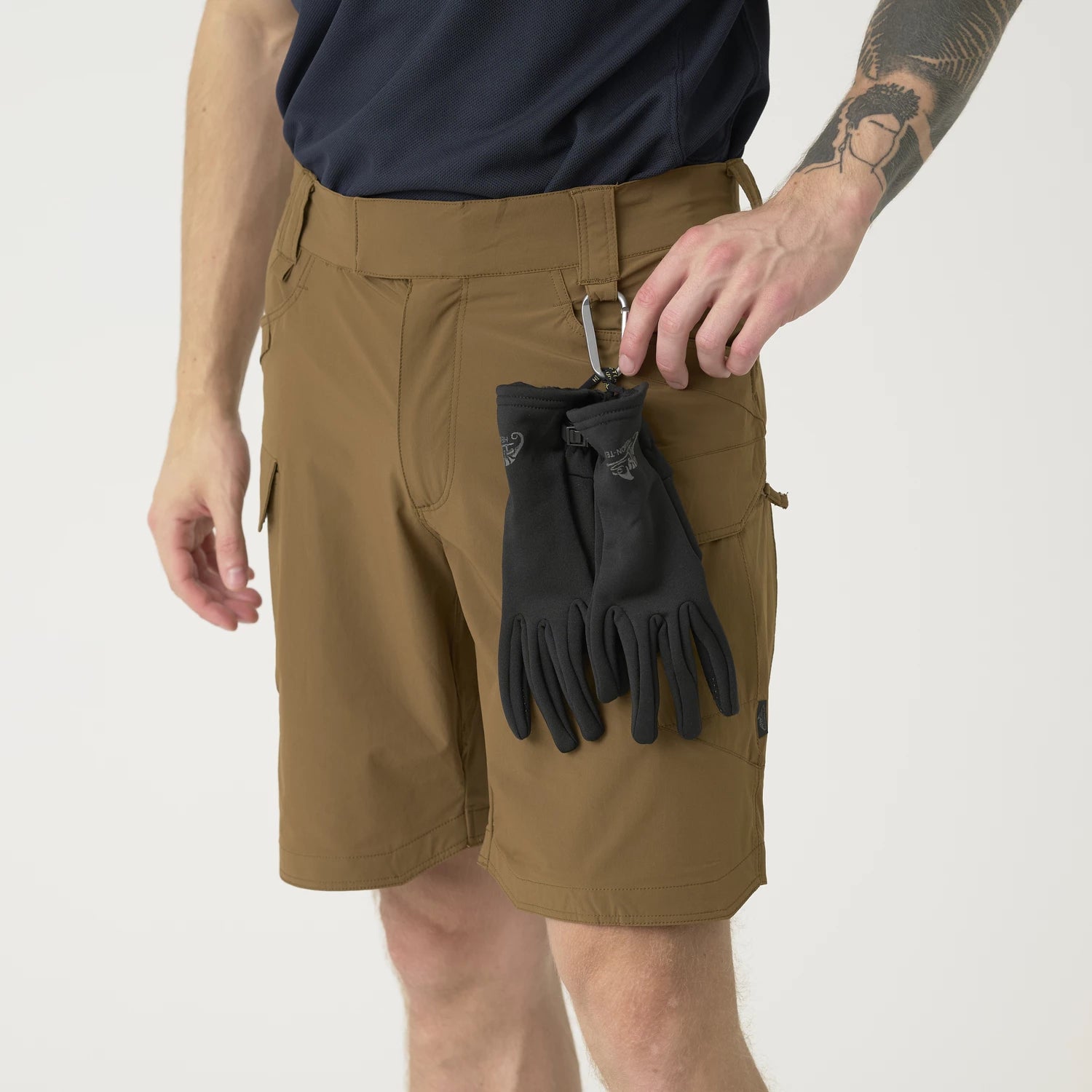 Helikon-Tex OTS 8.5" šortky VersaStretch taktické outdoorové Versa Stretch Lite, Shadow Grey – detail 2
