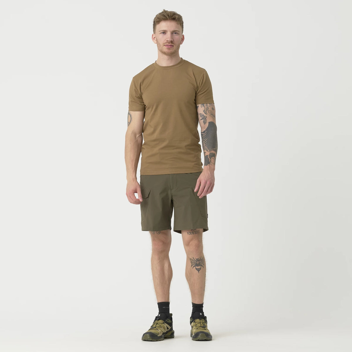 Helikon-Tex Ultra OTUS šortky VersaStretch outdoorové taktické Versa Stretch Lite Outdoorove, Taiga Green – detail 1
