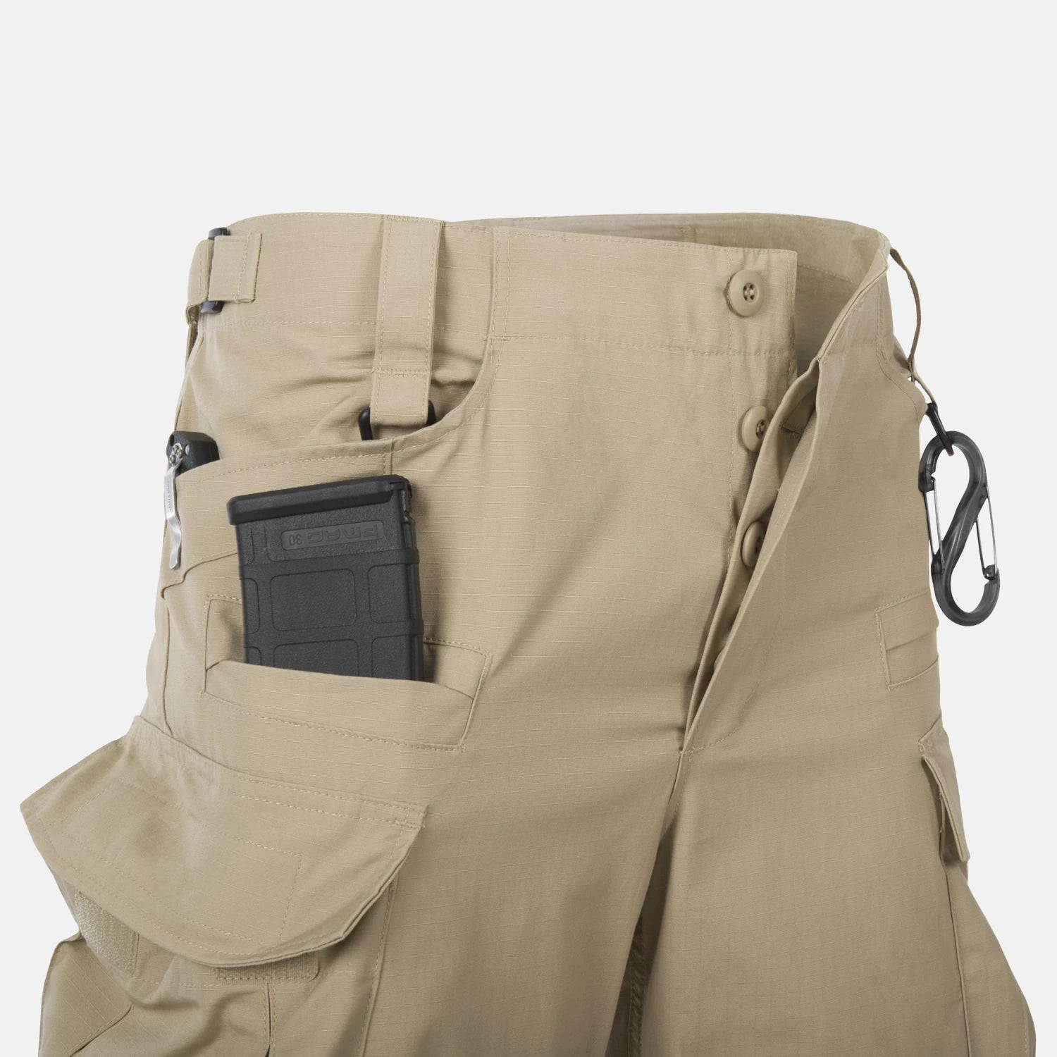Helikon-Tex SFU NEXT nohavice Rip-Stop, khaki – detail