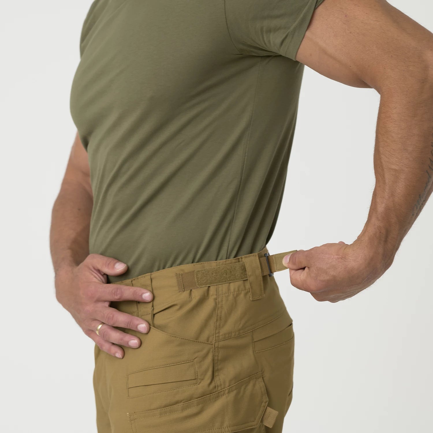 Helikon-Tex SFU NEXT Mk2 nohavice PolyCotton Stretch Ripstop, Shadow Grey – detail 2