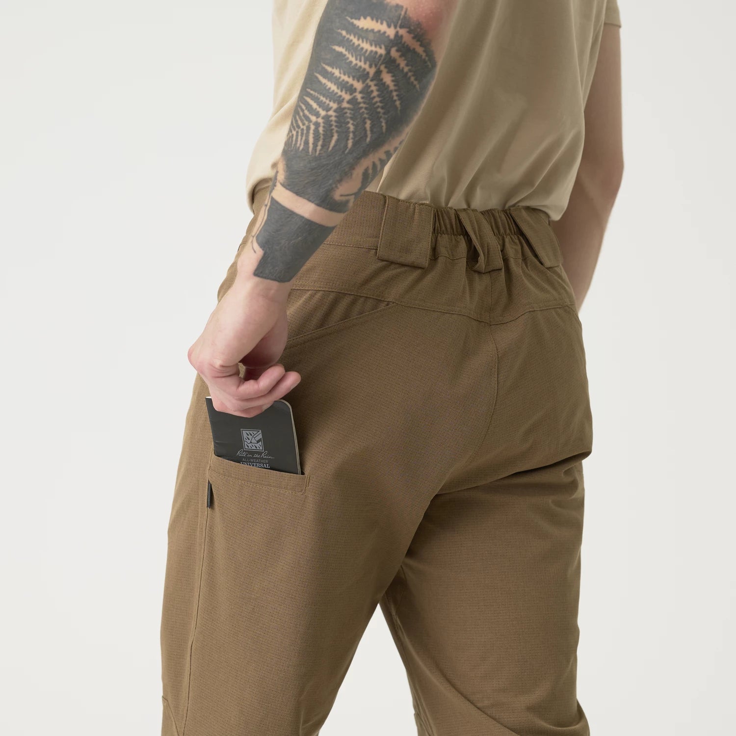Helikon-Tex AeroTech trekingové nohavice taktické, Black – detail 5