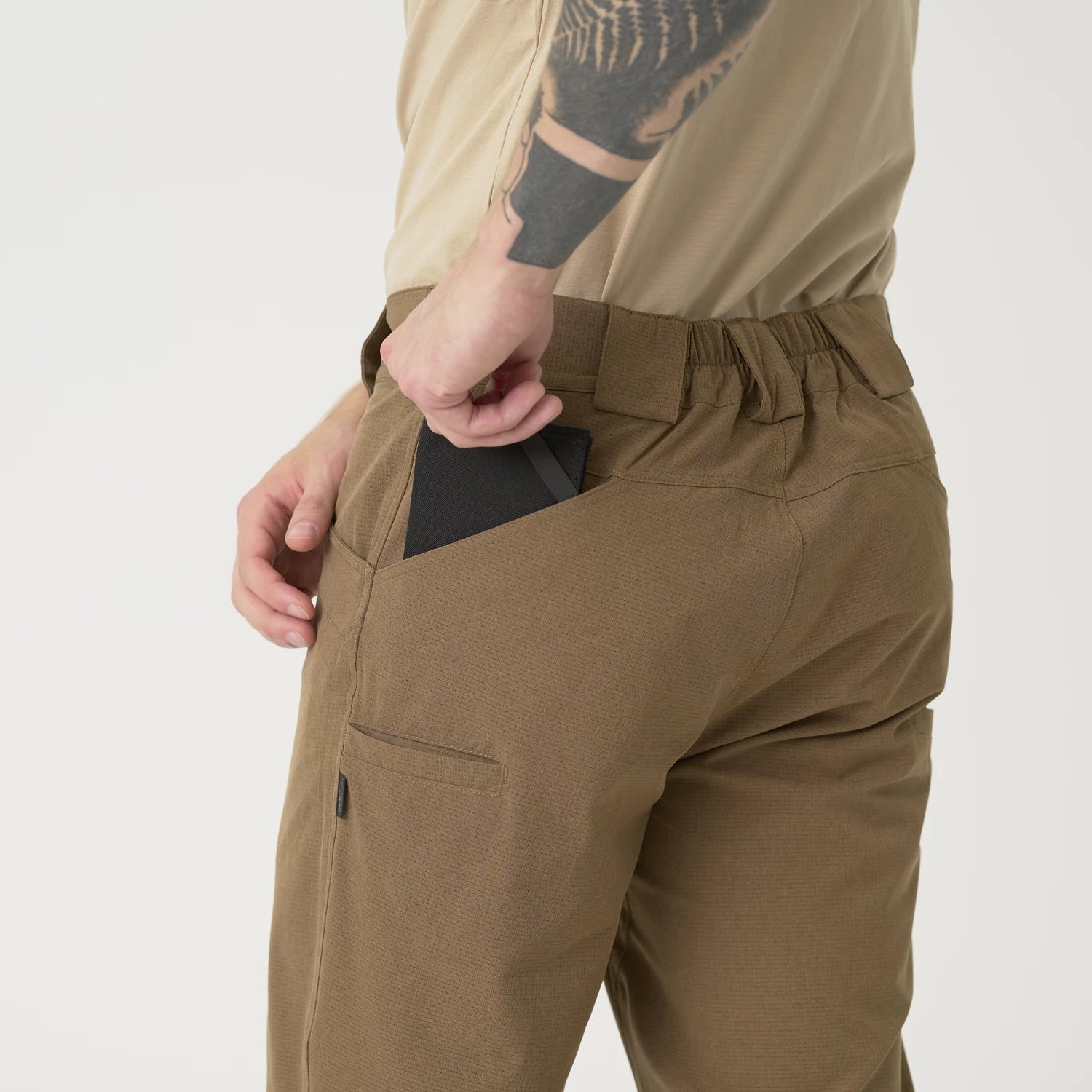 Helikon-Tex AeroTech trekingové nohavice taktické, Mud Brown – detail 7