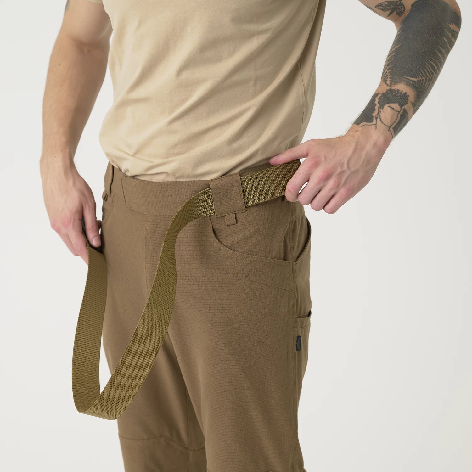 Helikon-Tex AeroTech trekingové nohavice taktické, Black – detail 8