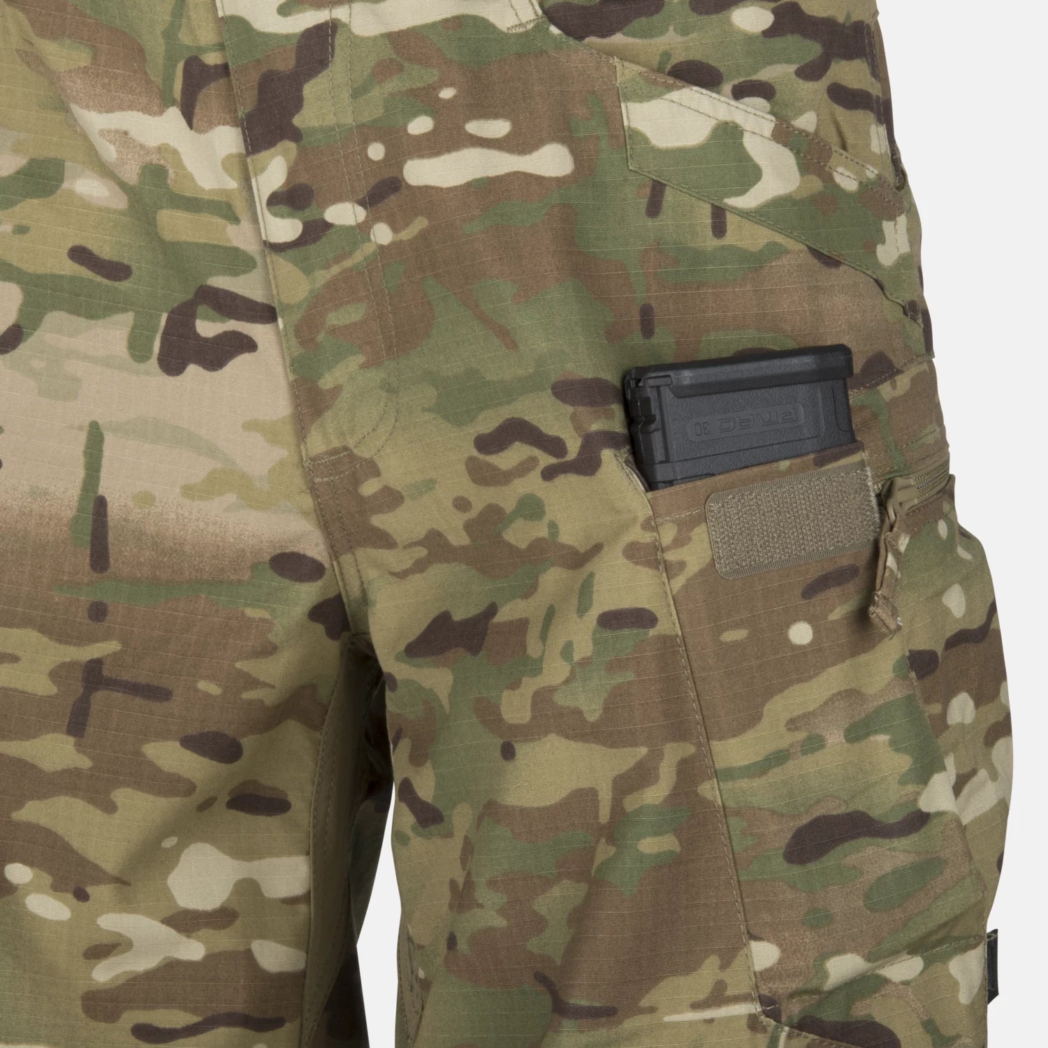 Helikon-Tex Flex 8,5'' mestské taktické šortky NyCo Ripstop, MultiCam – detail 1