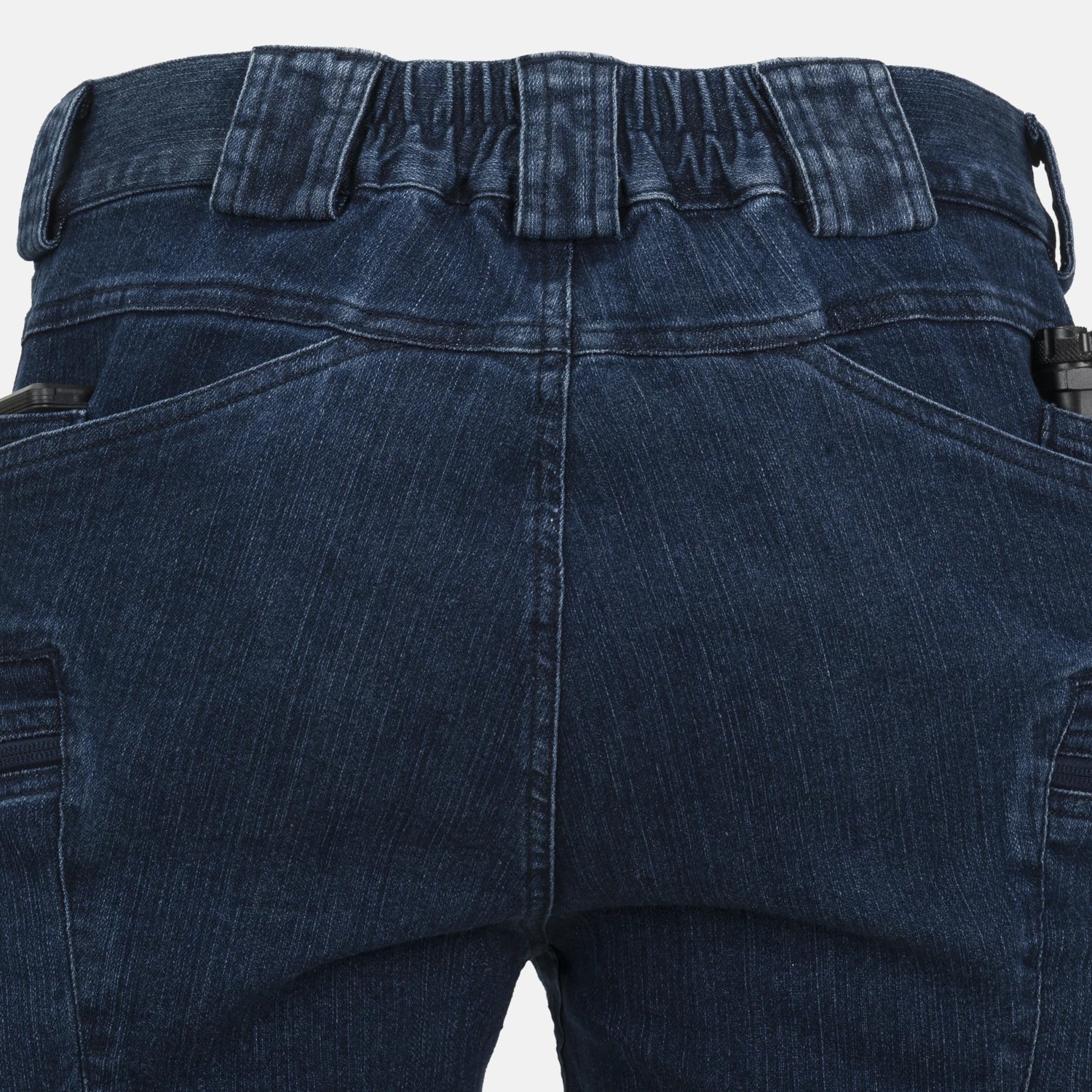 Helikon-Tex UTS krátke nohavice taktické 11'' Denim Stretch, Marine Blue – detail 7