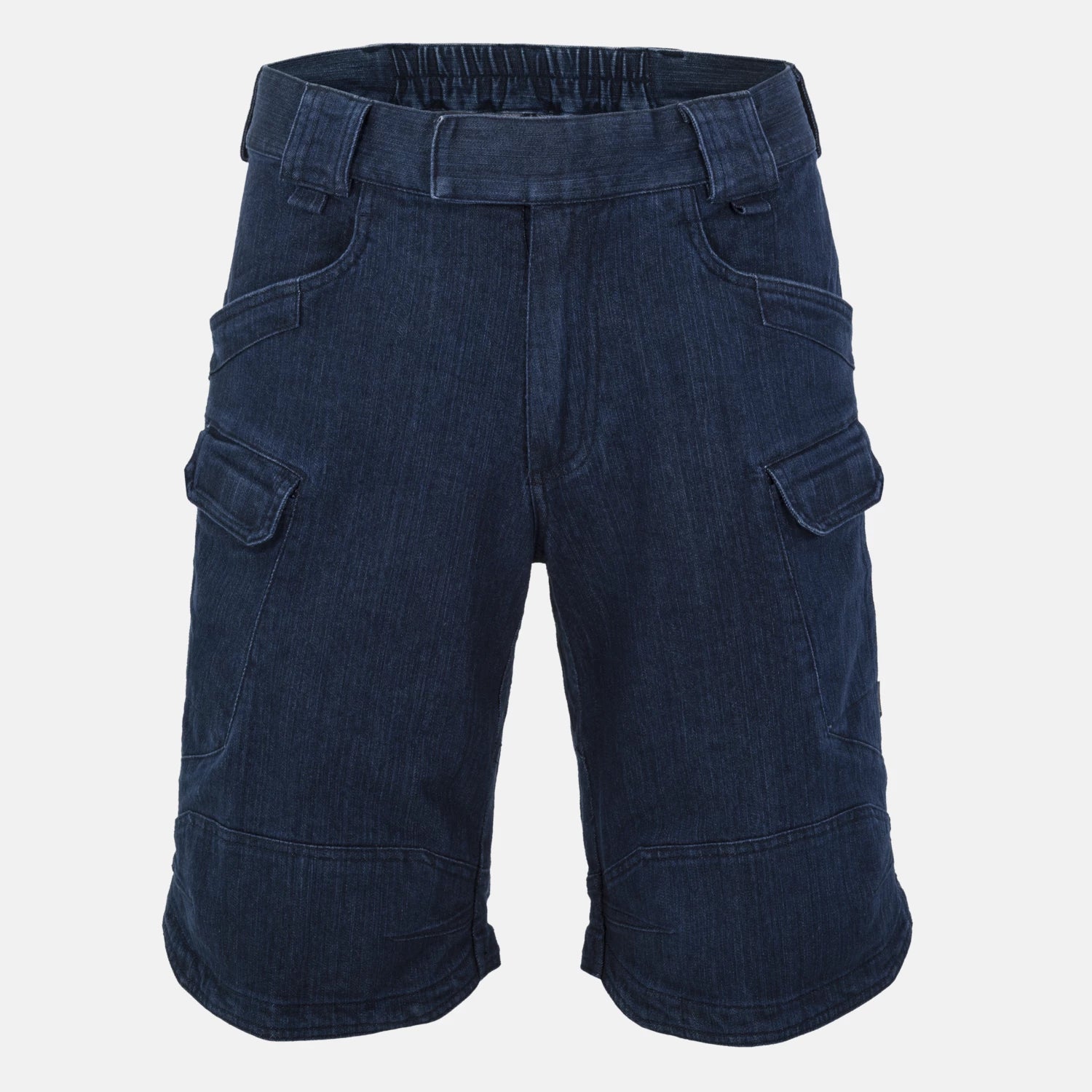 Helikon-Tex UTS krátke nohavice taktické 11'' Denim Stretch, Marine Blue – predná strana