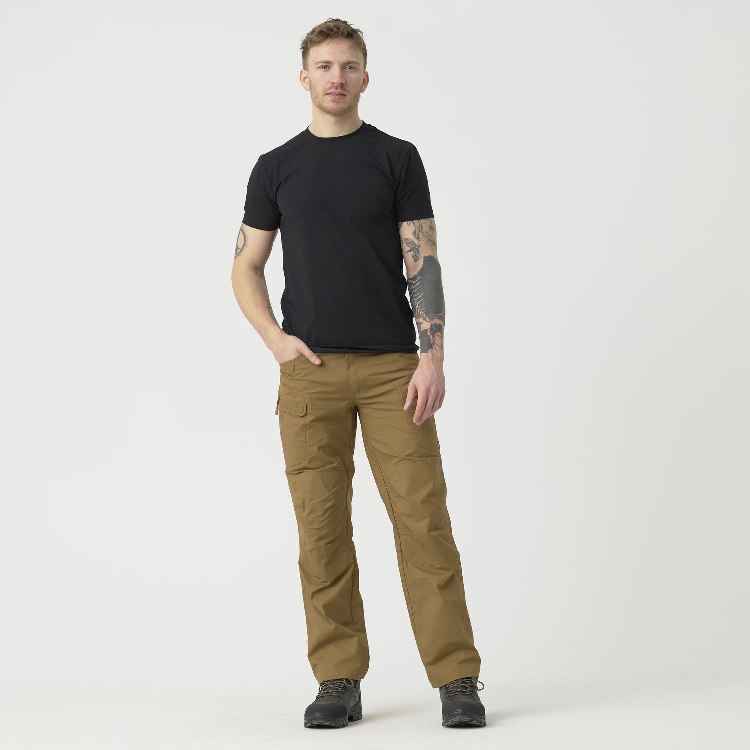 Helikon-Tex Urban Tactical nohavice Rip-Stop polycotton, Jungle Green – detail 1