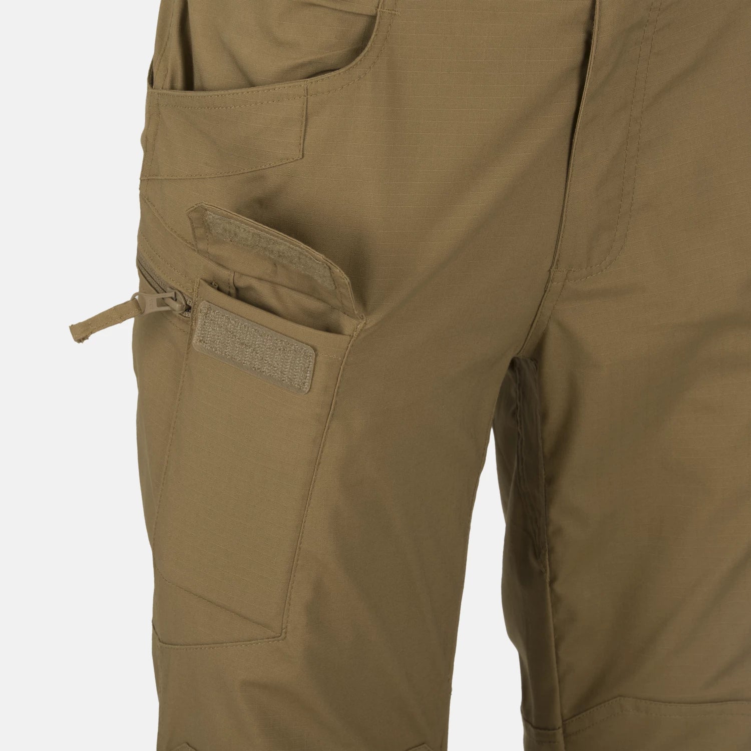 Helikon-Tex Urban Tactical nohavice Rip-Stop polycotton, Mud Brown – detail 1