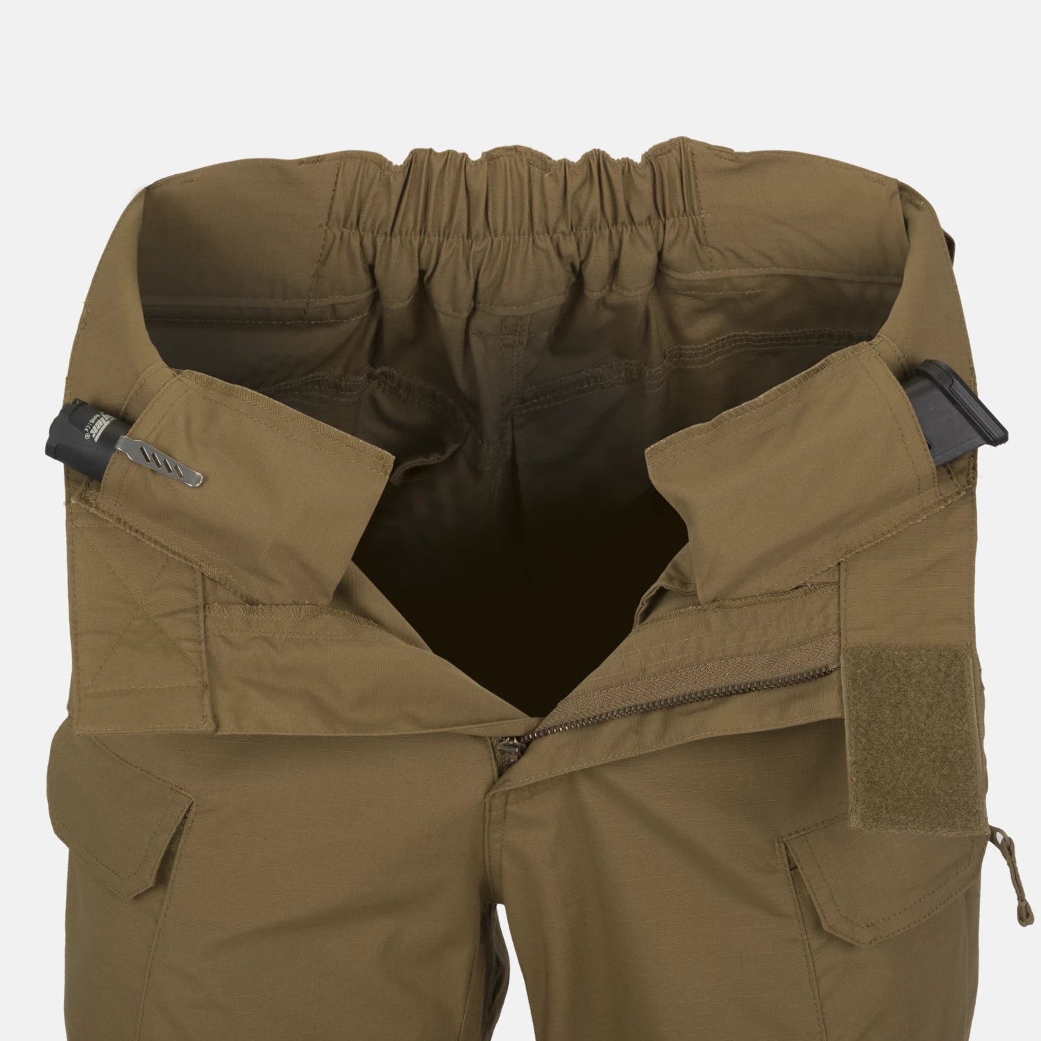 Helikon-Tex Urban Tactical nohavice Rip-Stop polycotton, Mud Brown – detail 2