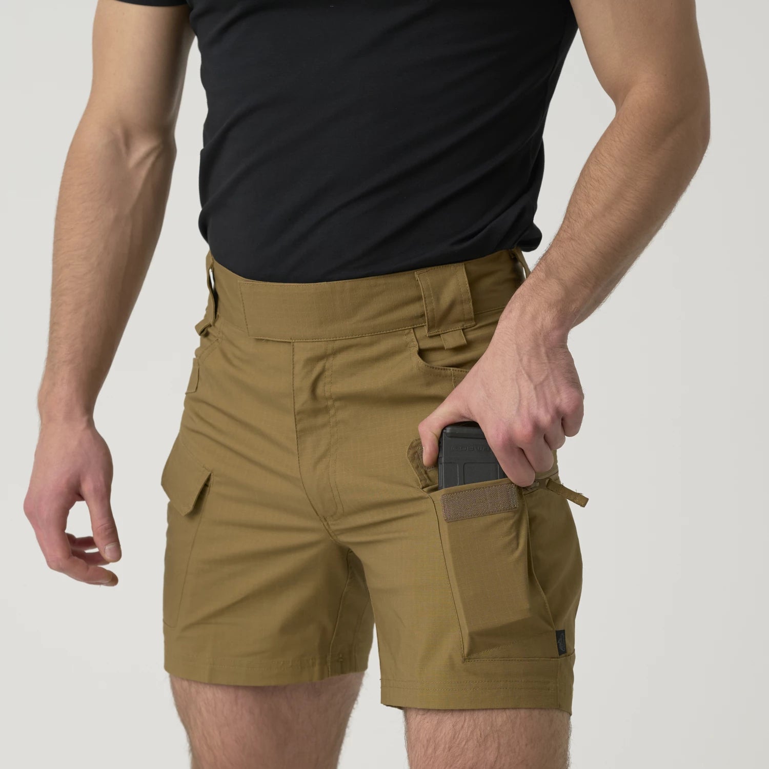 Helikon-Tex UTS 6" krátke nohavice, Béžová – detail 6