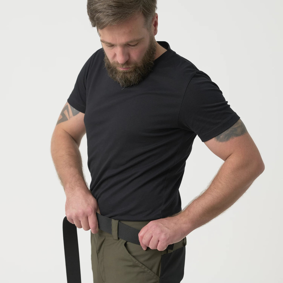 Helikon-Tex WOODSMAN nohavice, Crimson Sky / Black – detail 5