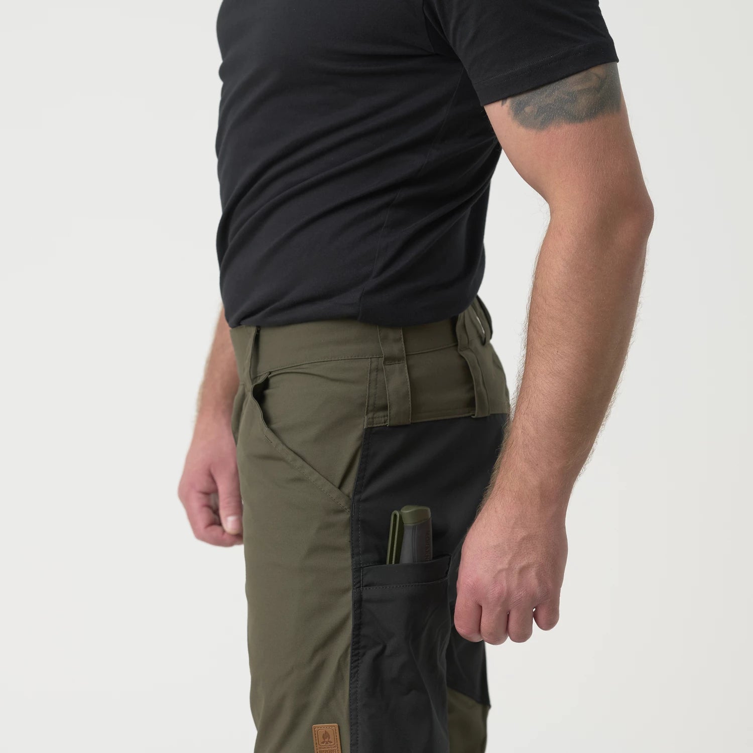 Helikon-Tex WOODSMAN nohavice, Taiga Green – detail 7