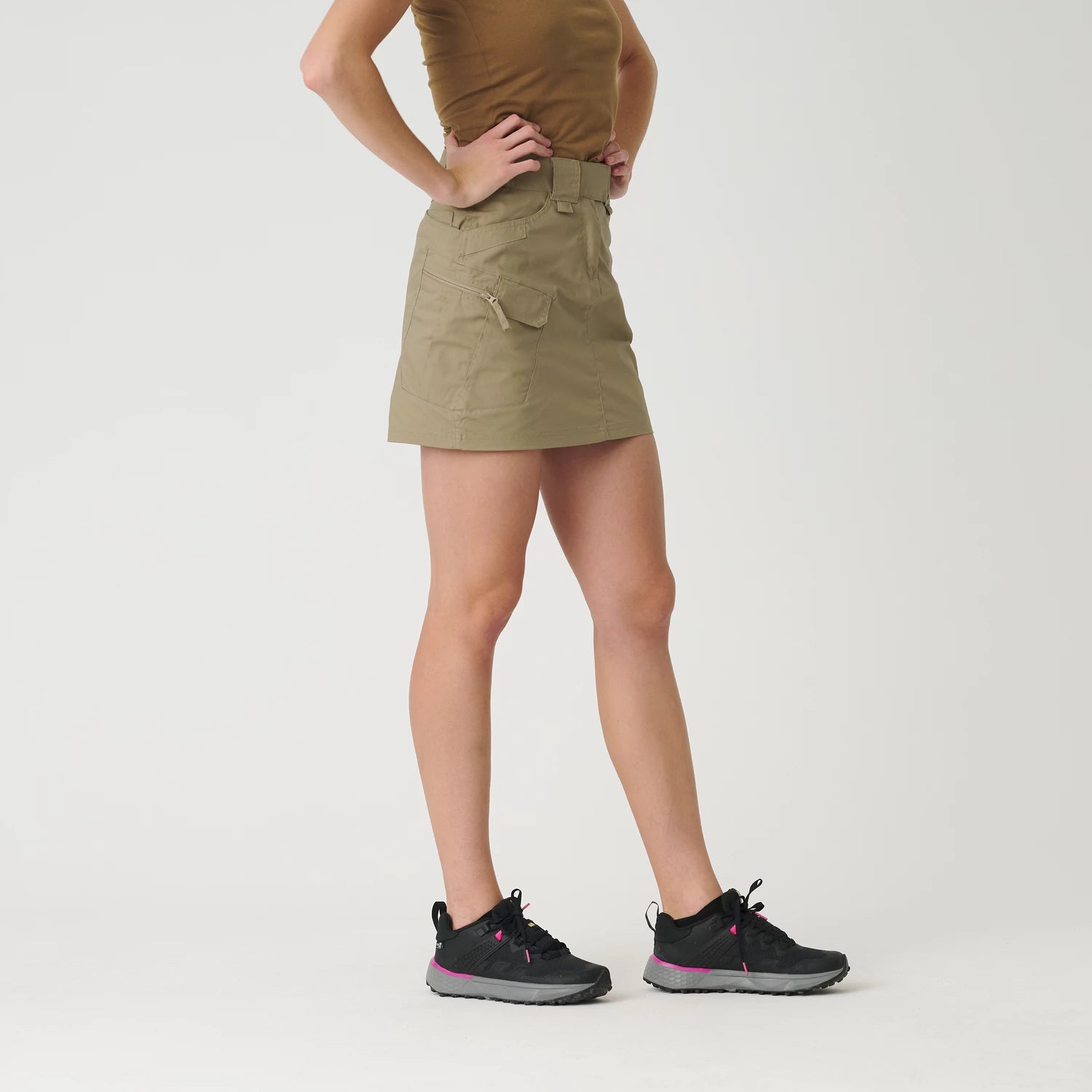 Helikon-Tex UTL taktická sukňa PolyCotton Ripstop, Black – detail 1