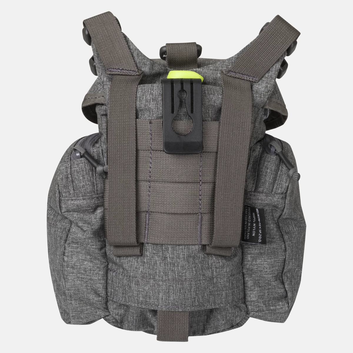 Helikon-Tex ESSENTIAL KITBAG® taška cez rameno nylon polyester zmes nylonu polyesteru, melanžová sivá – detail 3