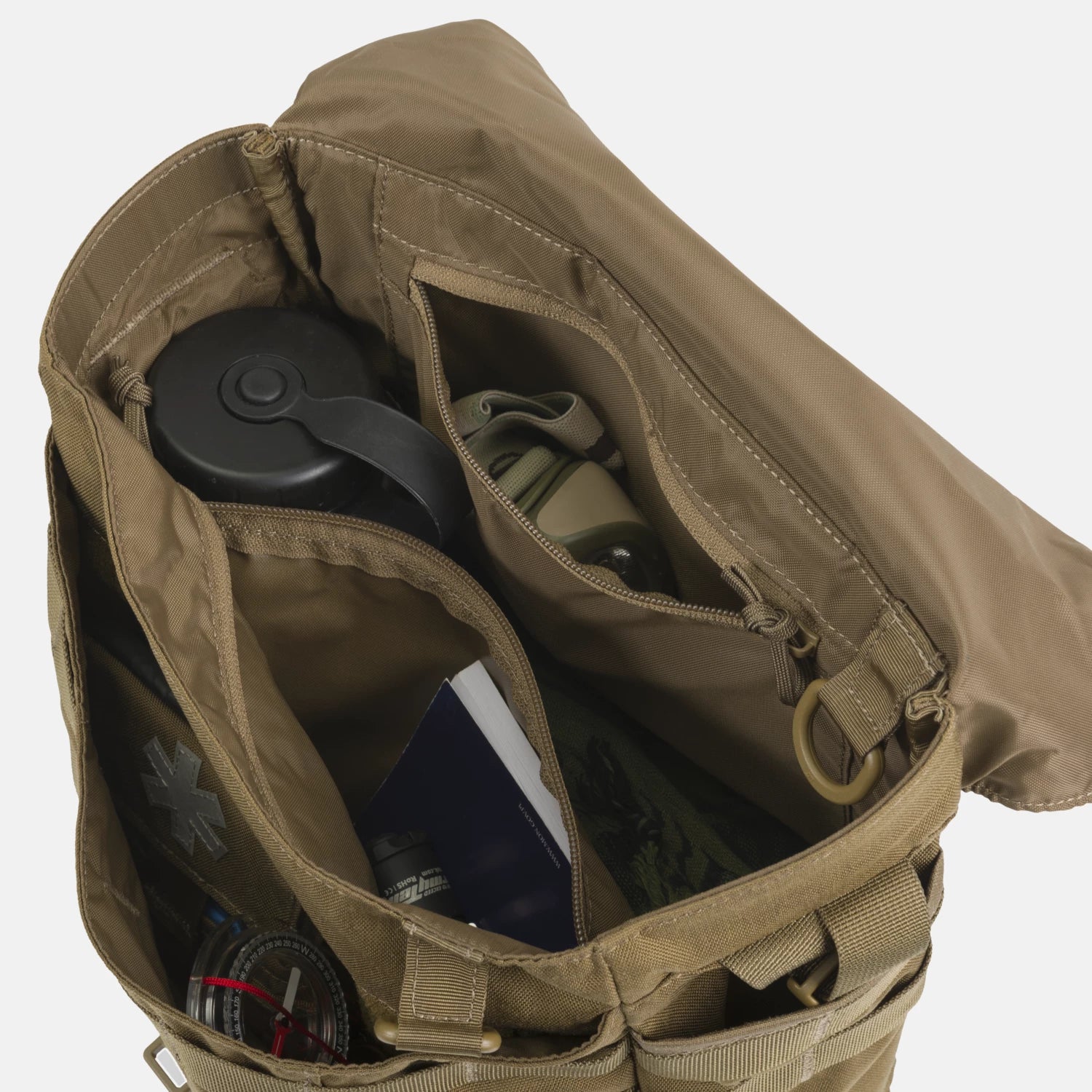 Helikon-Tex Bushcraft Haversack Bag taška cez rameno Cordura®, Coyote – detail 4