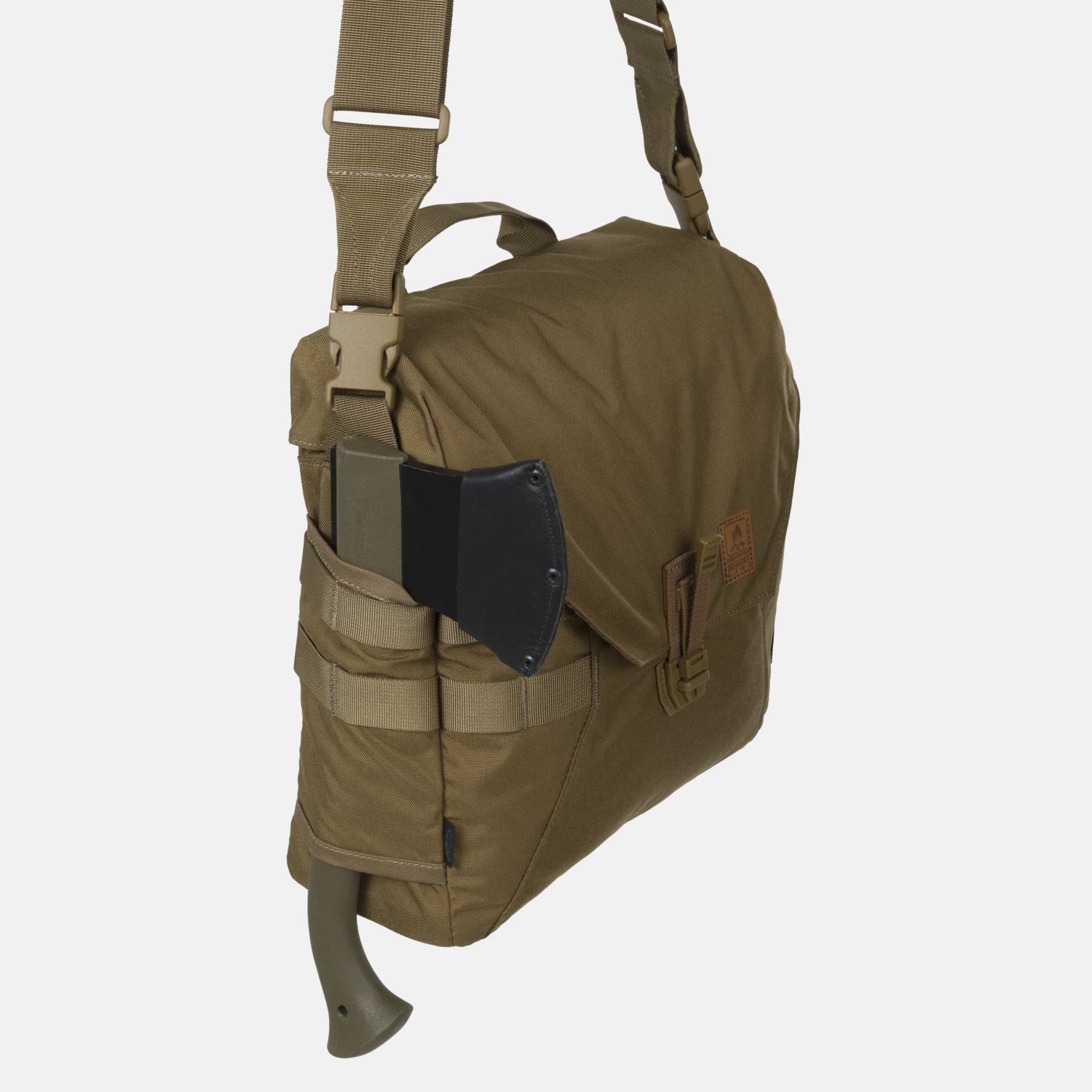 Helikon-Tex Bushcraft Haversack Bag taška cez rameno Cordura®, čierna – detail 5
