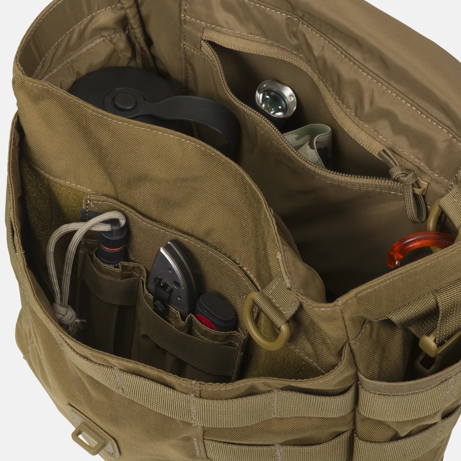 Helikon-Tex Bushcraft Haversack Bag taška cez rameno Cordura®, čierna – detail 7
