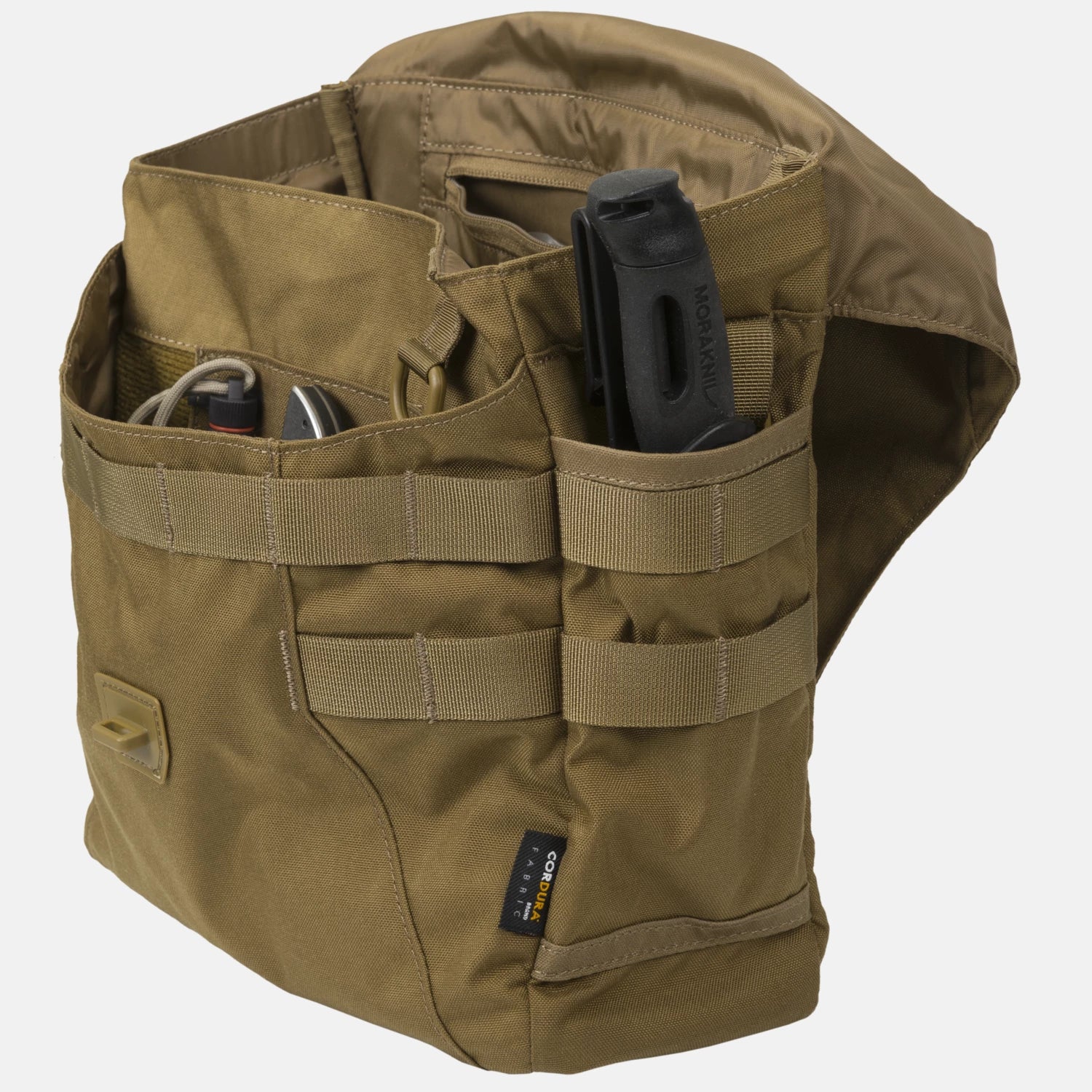 Helikon-Tex Bushcraft Haversack Bag taška cez rameno Cordura®, čierna – detail 8