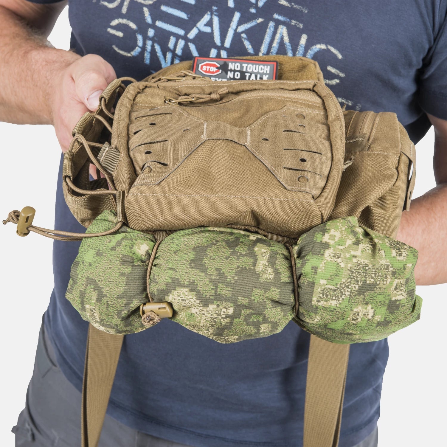 Helikon-Tex EDC SIDE BAG® kapsa cez rameno, olivová – detail 11