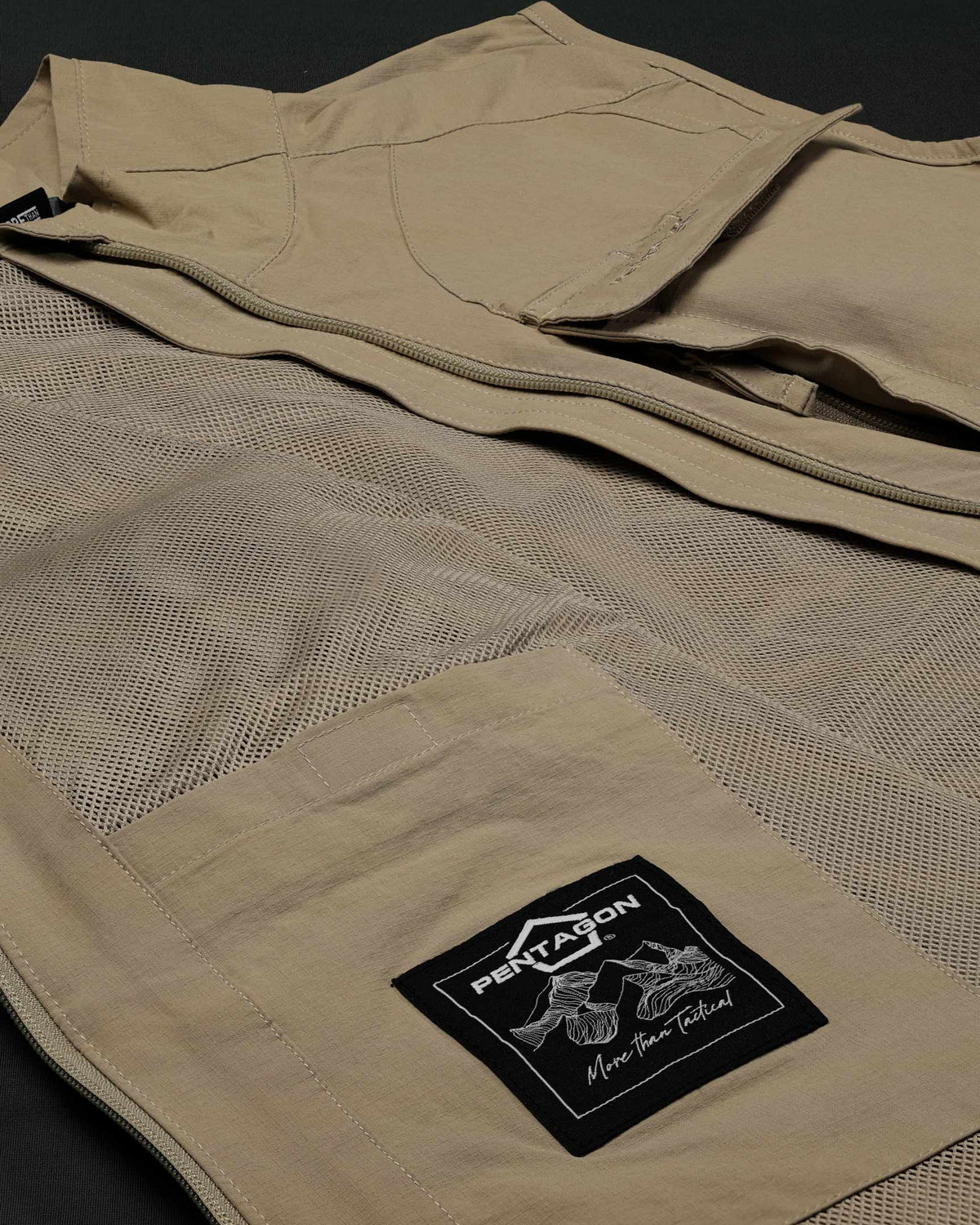 Pentagon Tigertrail Tropic vesta, čierna