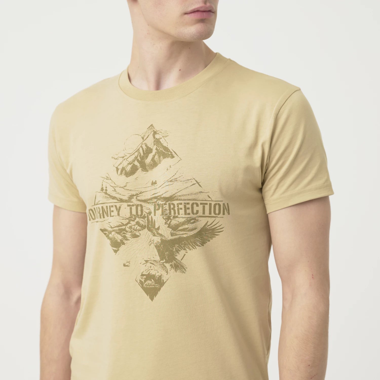 Helikon-Tex tričko Mountain Stream, khaki – detail 2
