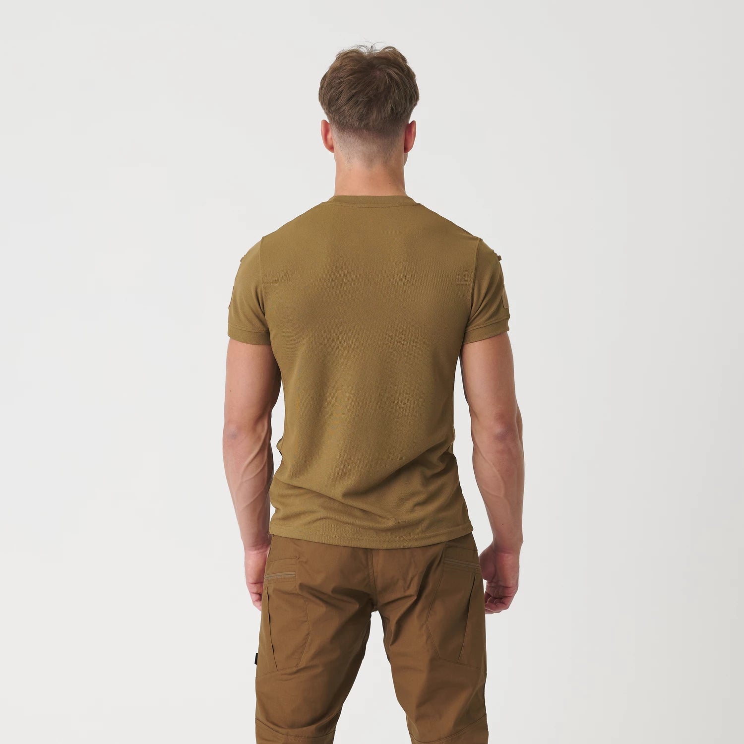 Helikon-Tex Tactical Top krátke tričko cool, čierne – detail 2