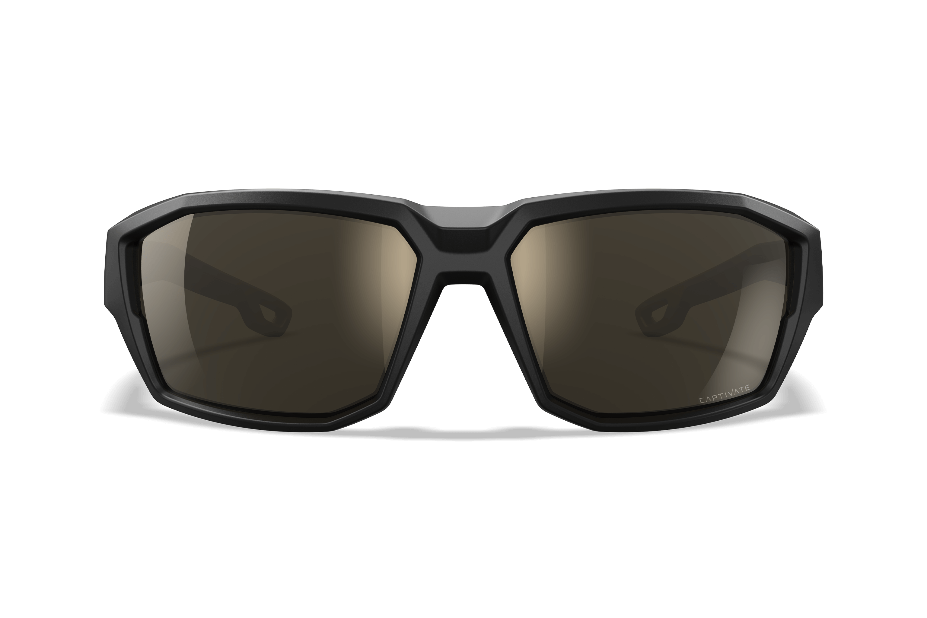 Wiley X Alpine occhiali da sole, Matte Graphite Grey / CAPTIVATE Tungsten Mirror