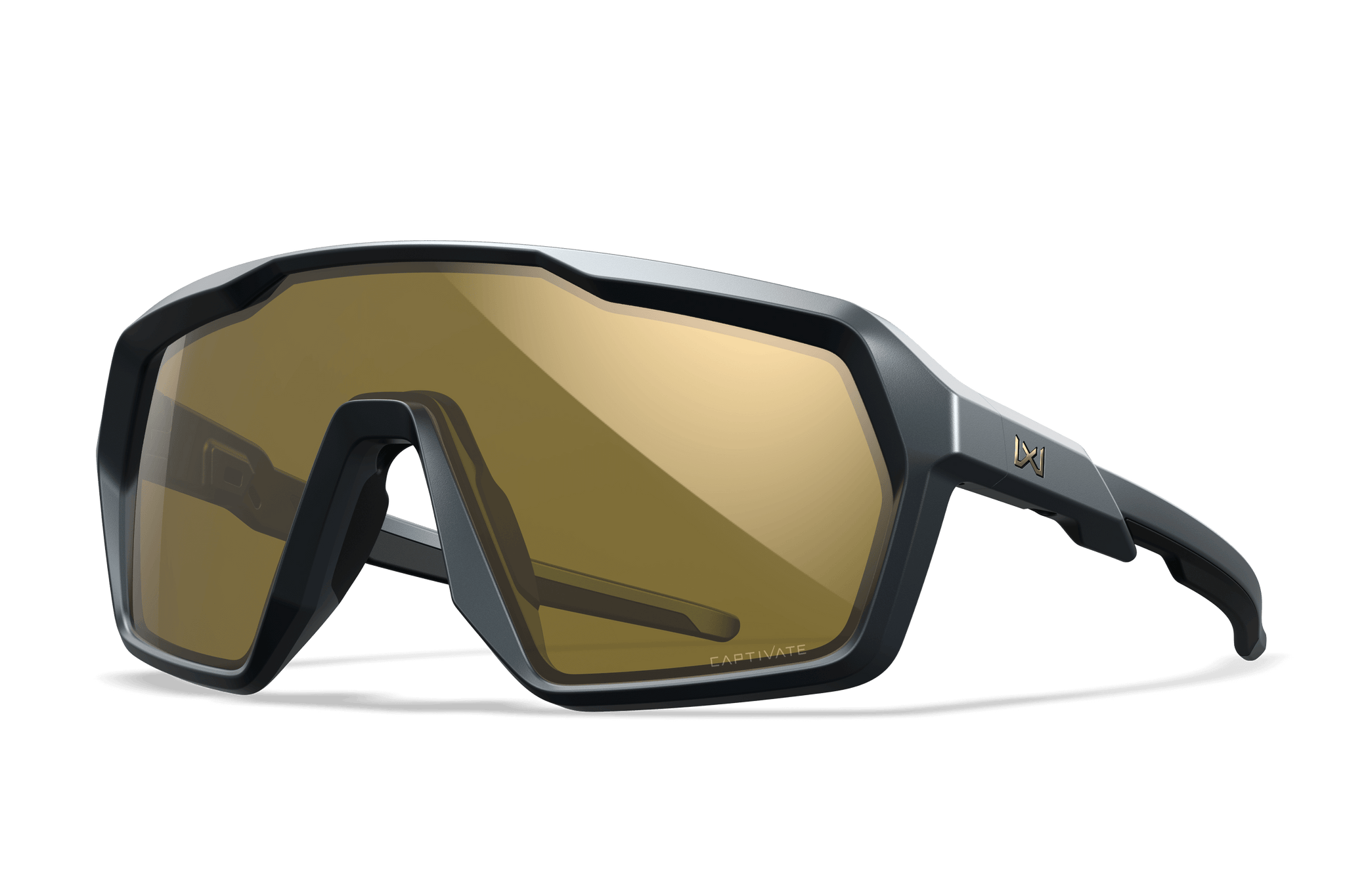 Wiley X Slnečné okuliare Citadel, Captivate gold mirror/matte graphite grey